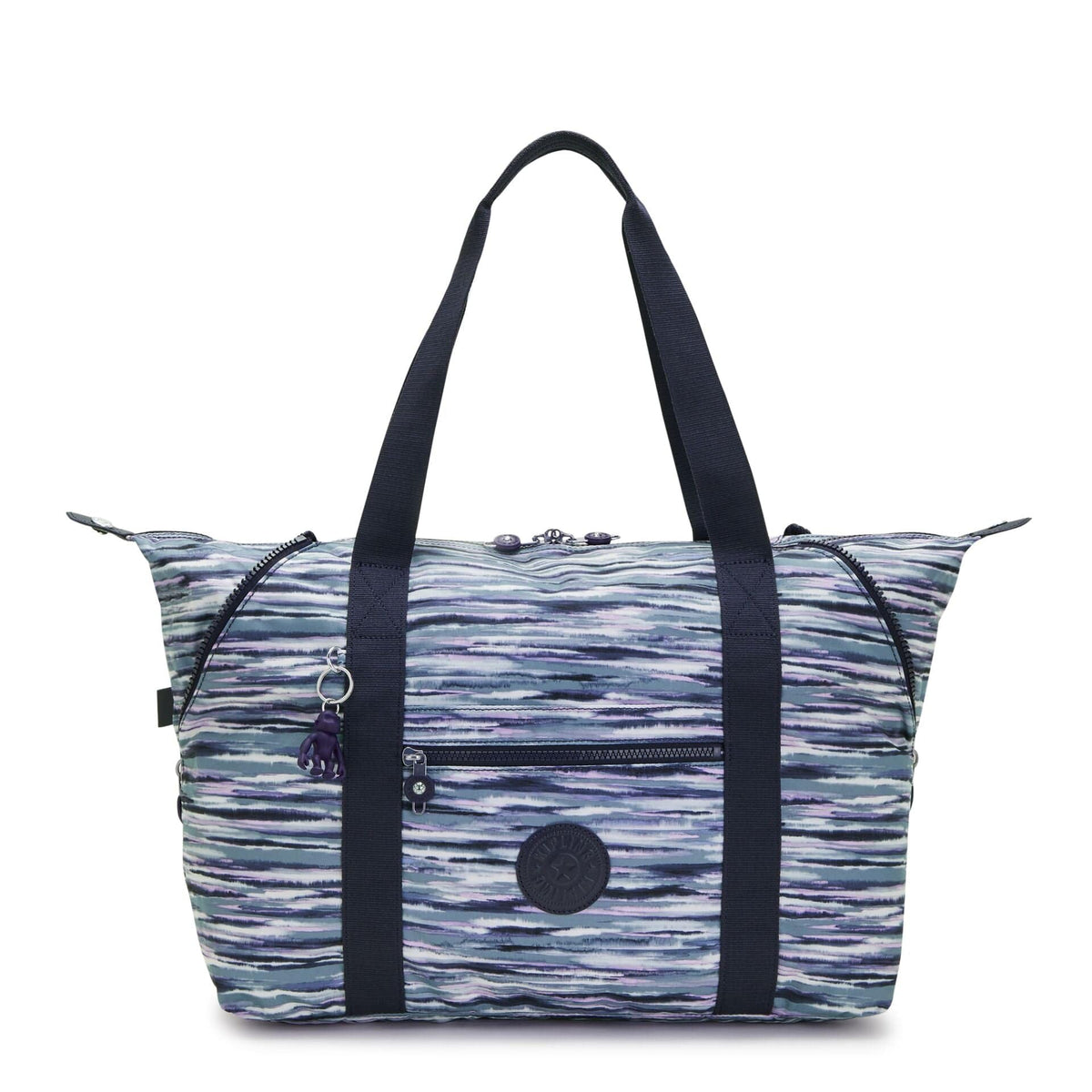 KIPLING-Art M-Large Tote-Brush Stripes-I6004-W66