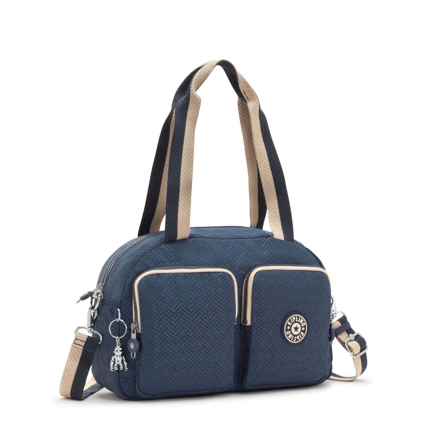 KIPLING-Cool Defea-Medium shoulderbag (with removable shoulderstrap)-Endless Bl Emb-I6017-Y36