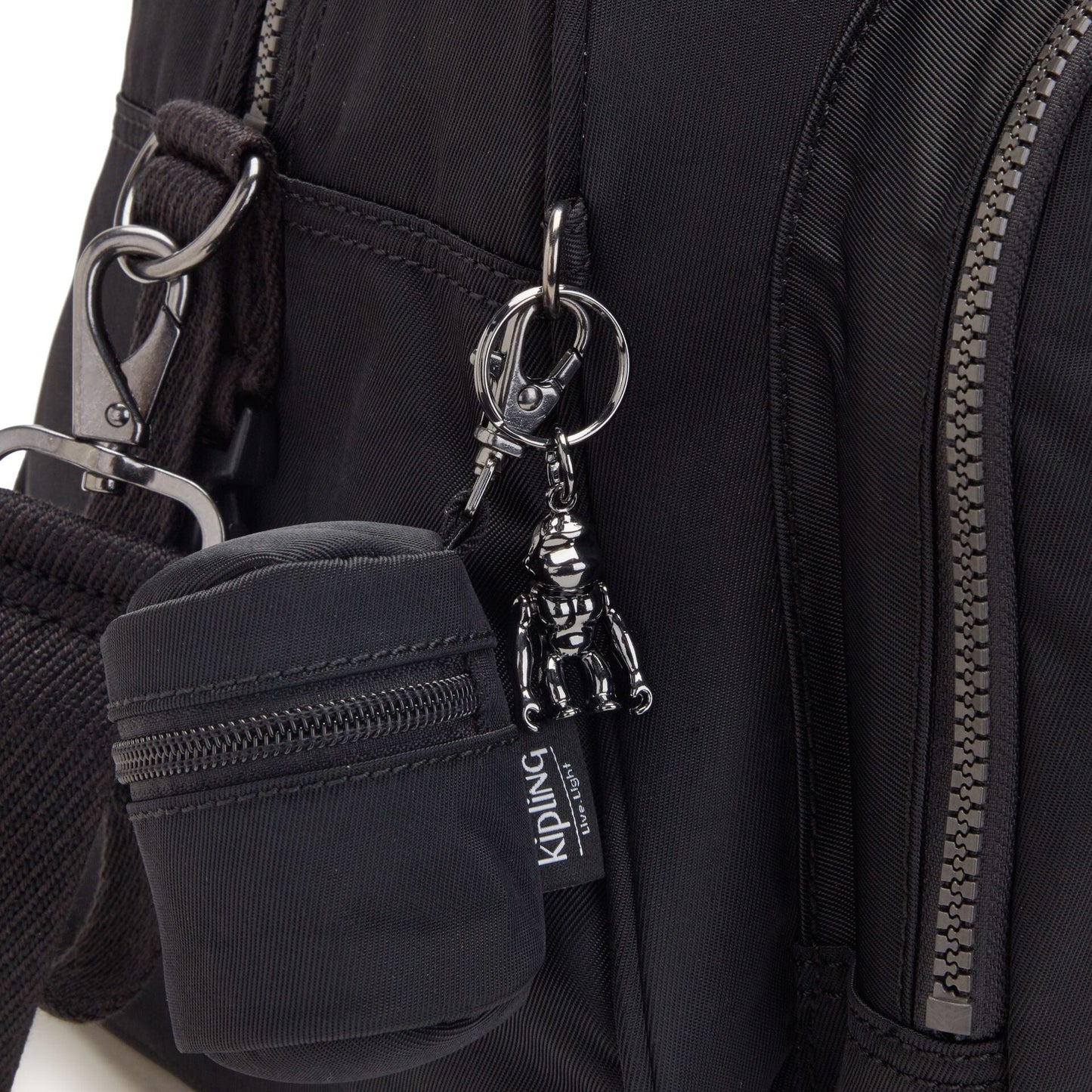 KIPLING-CAMAMA-Large babybag (with changing mat)-Rich Black-I6052-53F