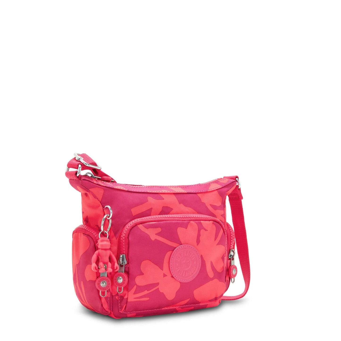 KIPLING-Gabbie Mini-Small crossbody-Coral Print-I6193-T44