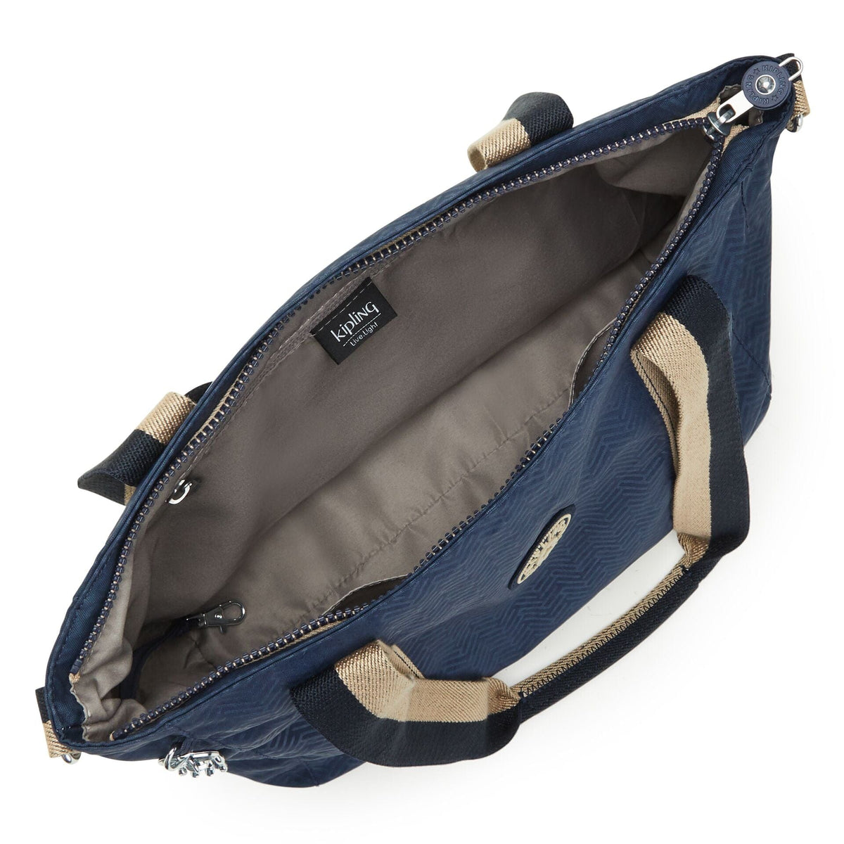 KIPLING-Asseni S-Small tote (with removable shoulderstrap)-Endless Bl Emb-I6232-Y36