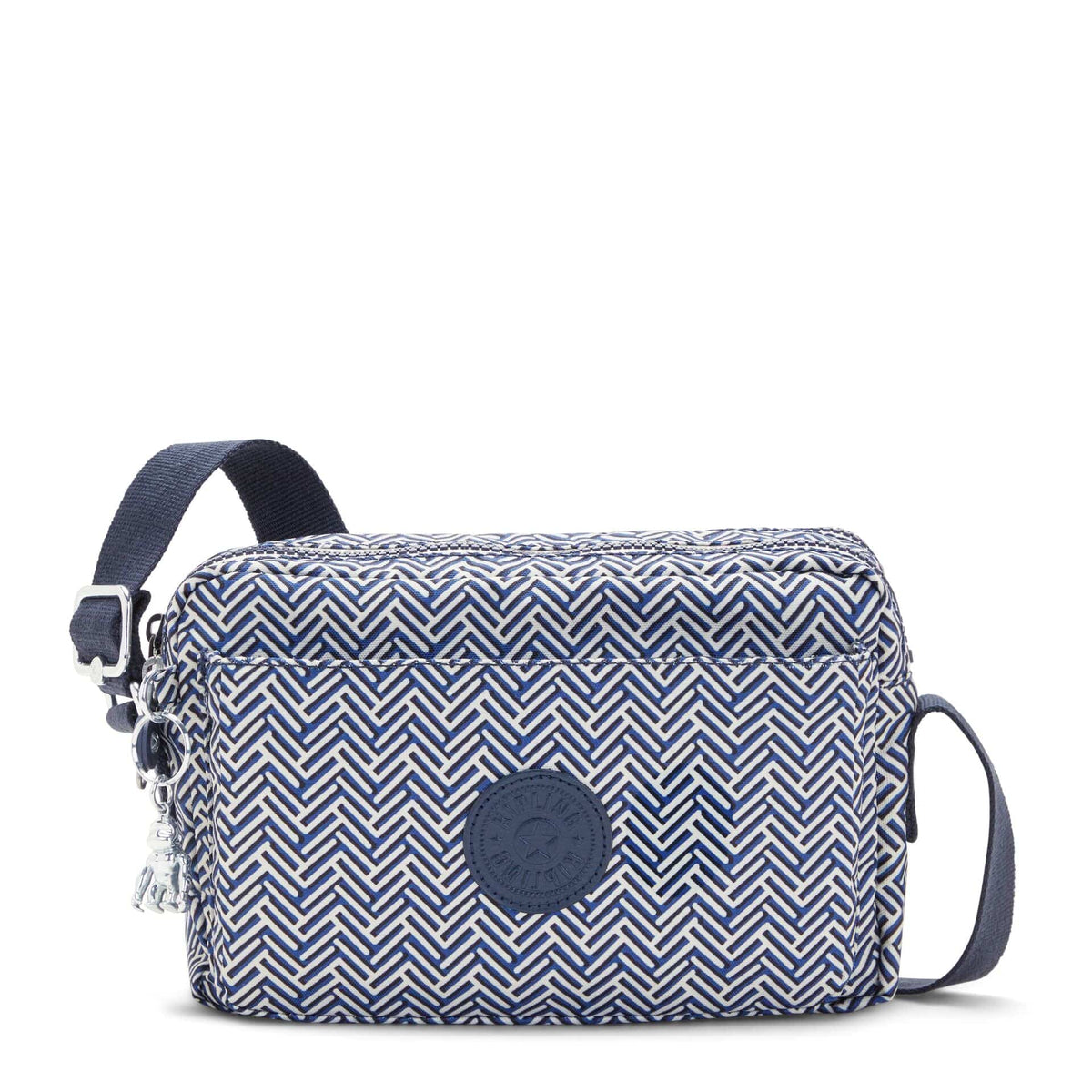 KIPLING-Abanu M-Medium crossbody-Urban Chevron-I6237-V44