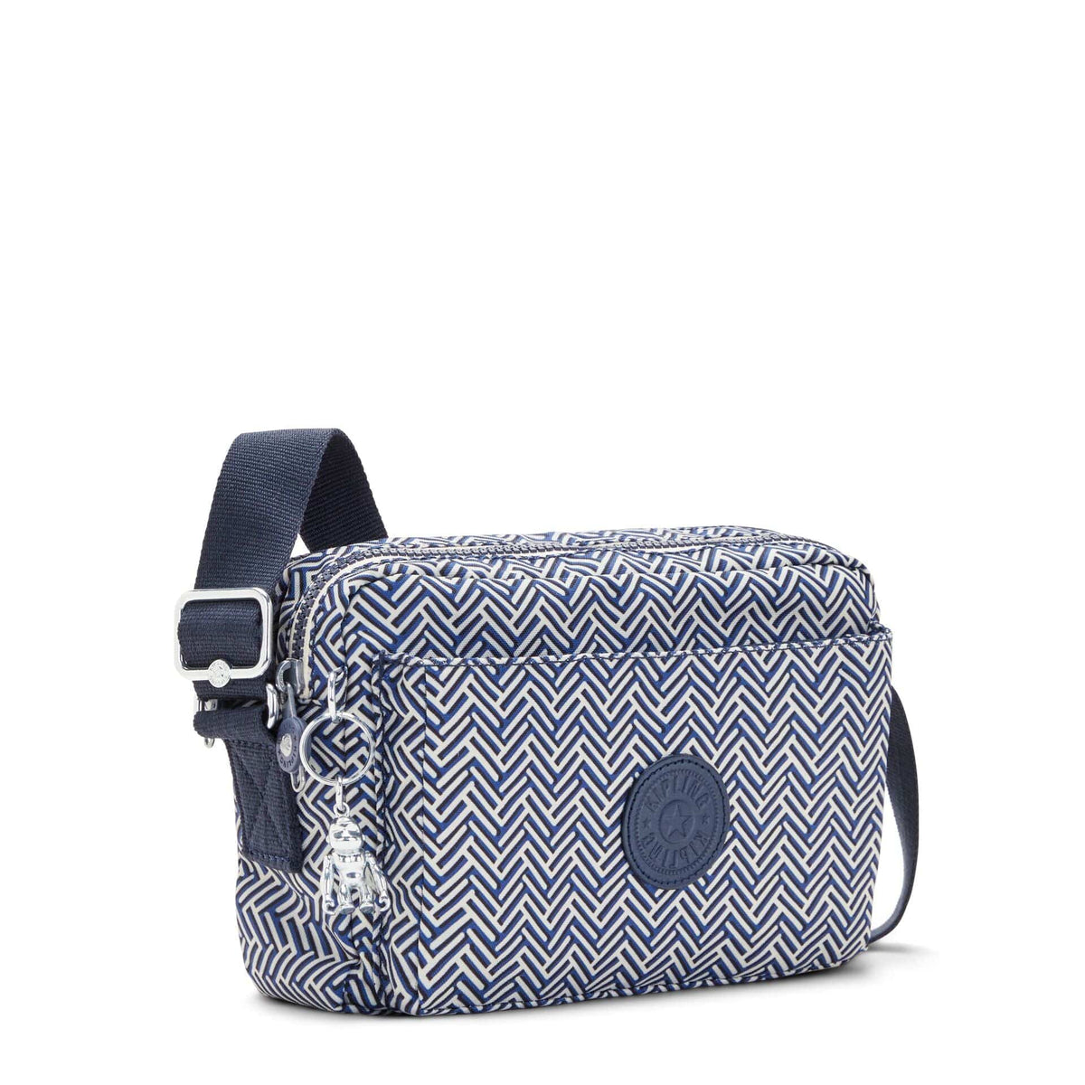 KIPLING-Abanu M-Medium crossbody-Urban Chevron-I6237-V44