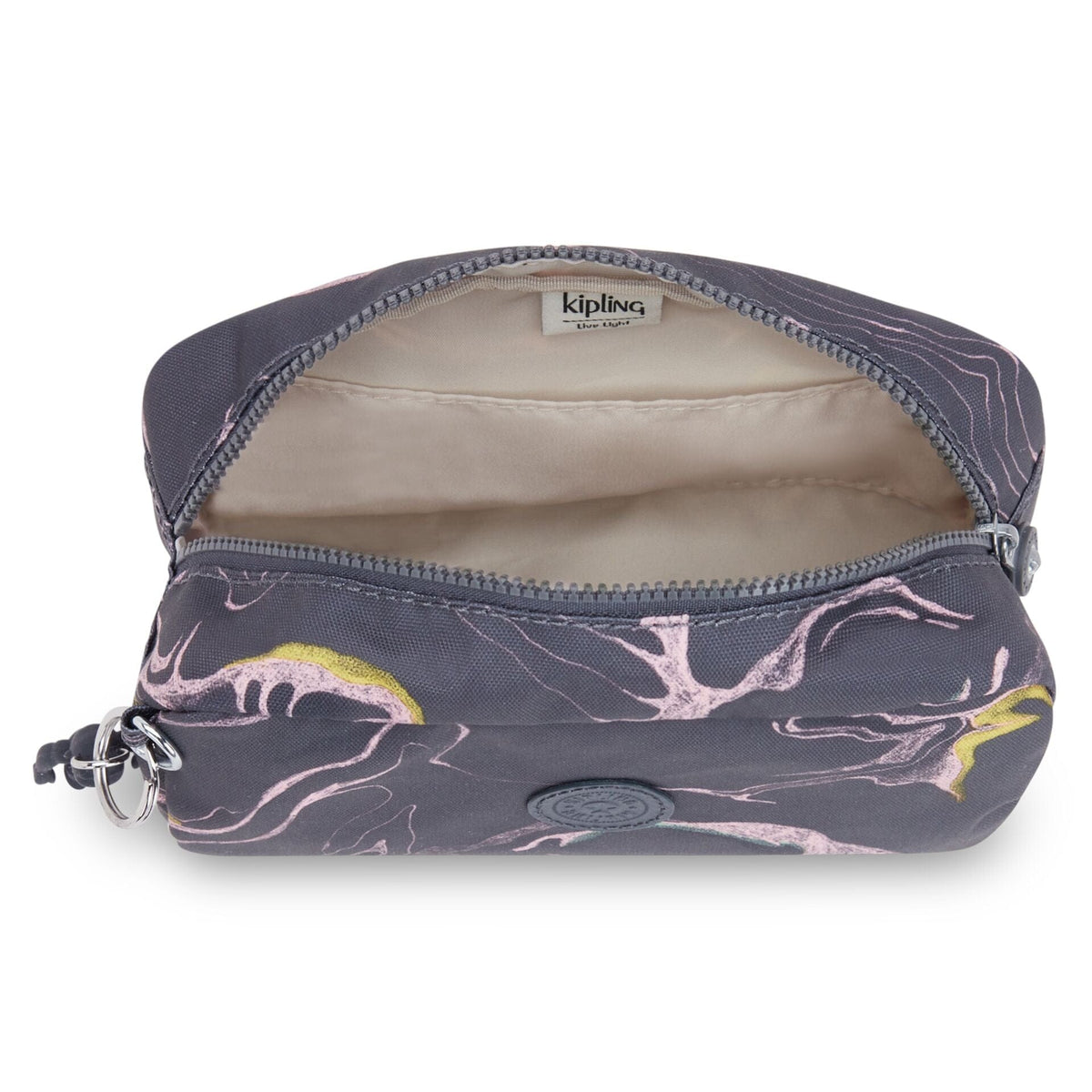 KIPLING-Gleam-Medium pouch-Soft Marble-I6262-TV7