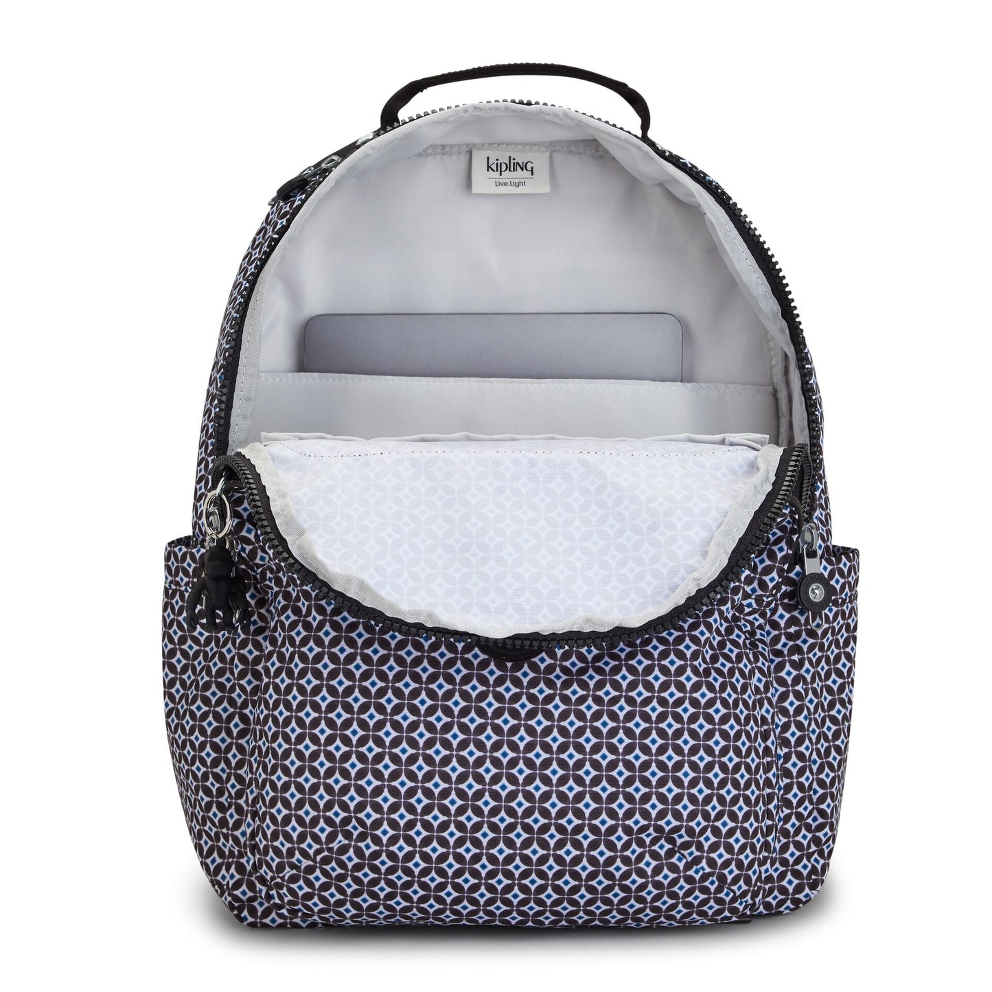 KIPLING Large Backpack Female Blackish Tile Seoul