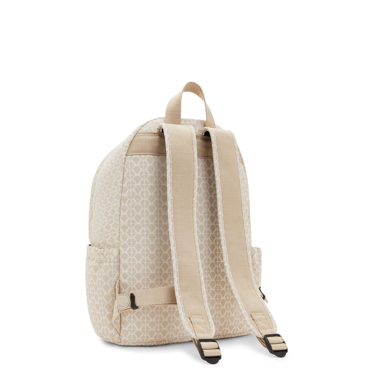 KIPLING-DELIA-Medium Backpack-Signature Beige-I6371-R63