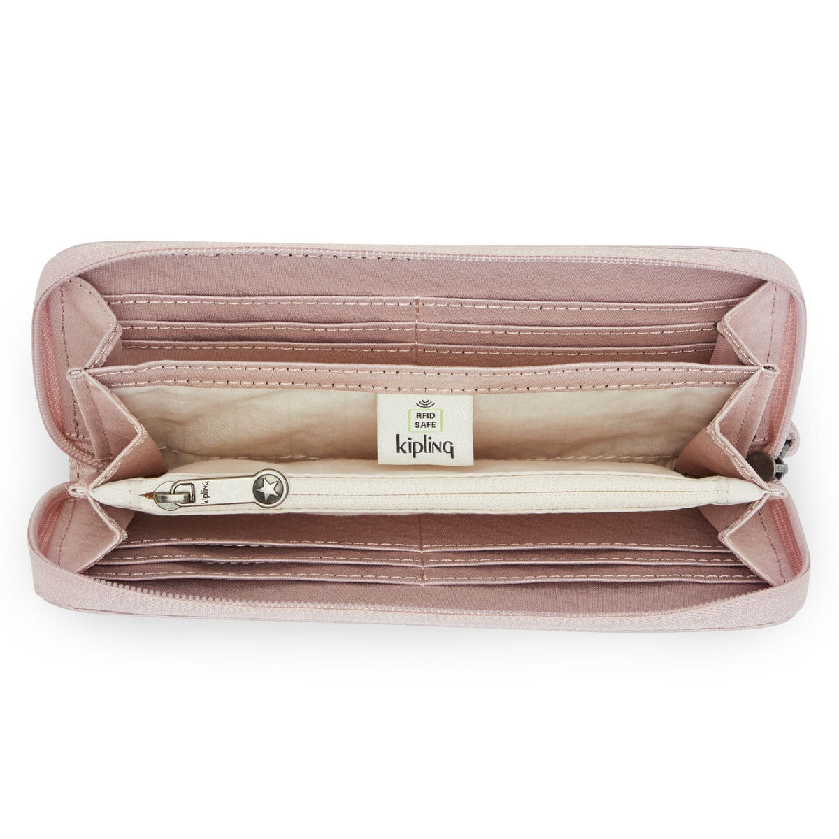 KIPLING-IMALI-Large Wallet-Pink Flow Emb-I6379-V34