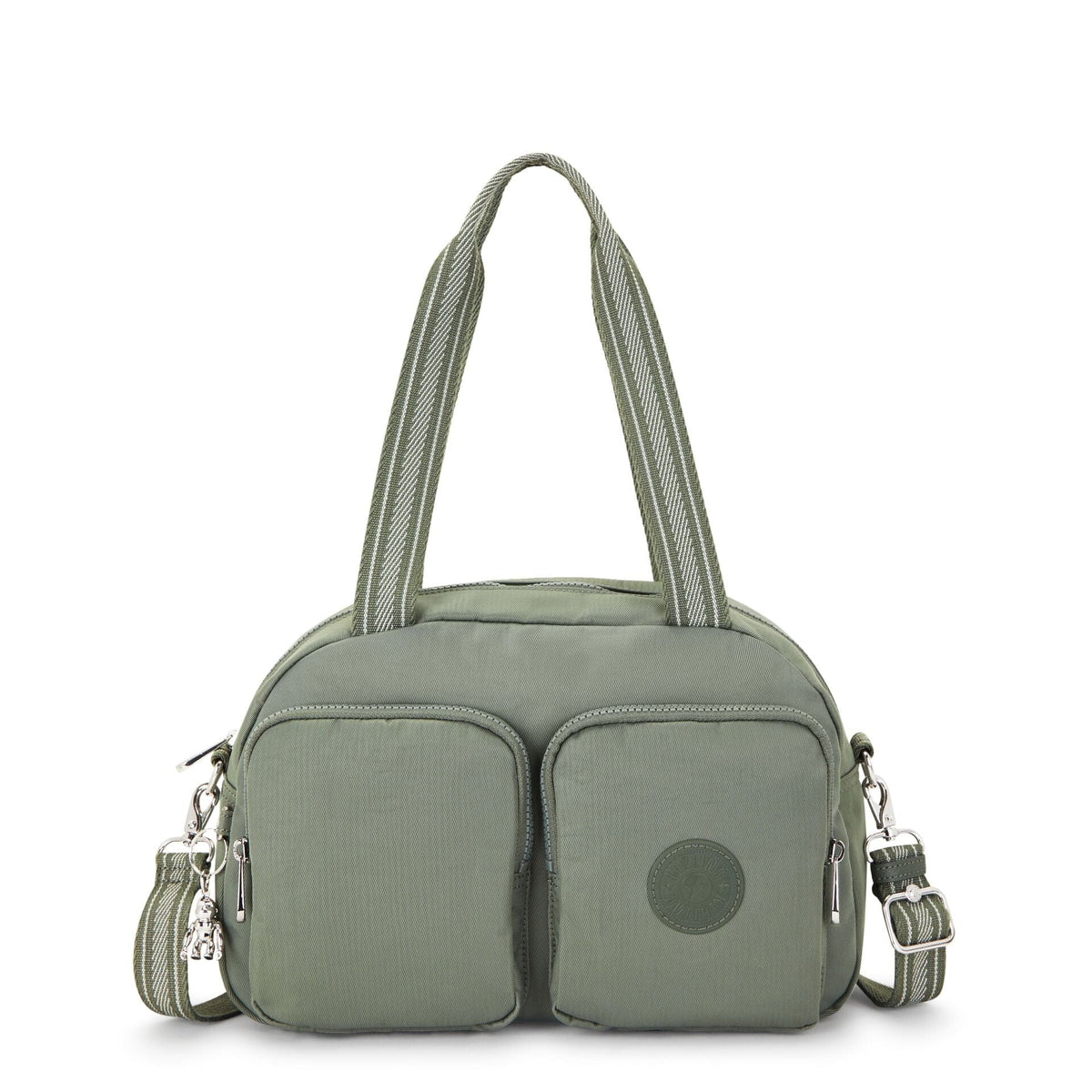 KIPLING-Cool Defea-Medium shoulderbag (with removable shoulderstrap)-Dark Seaweed-I6454-X98
