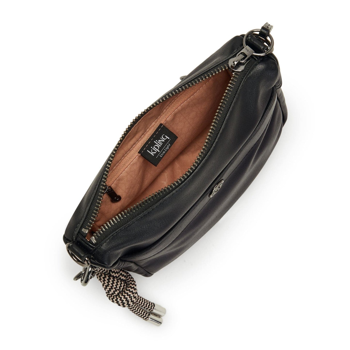 KIPLING-XANDRA-Small crossbody-Black FL-I6495-66C - I6495-66C