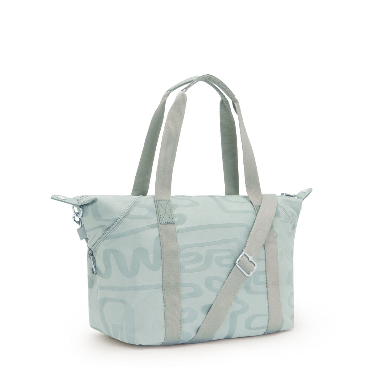 KIPLING-Art-Medium Tote-Doodle Jcq-I6746-6JM