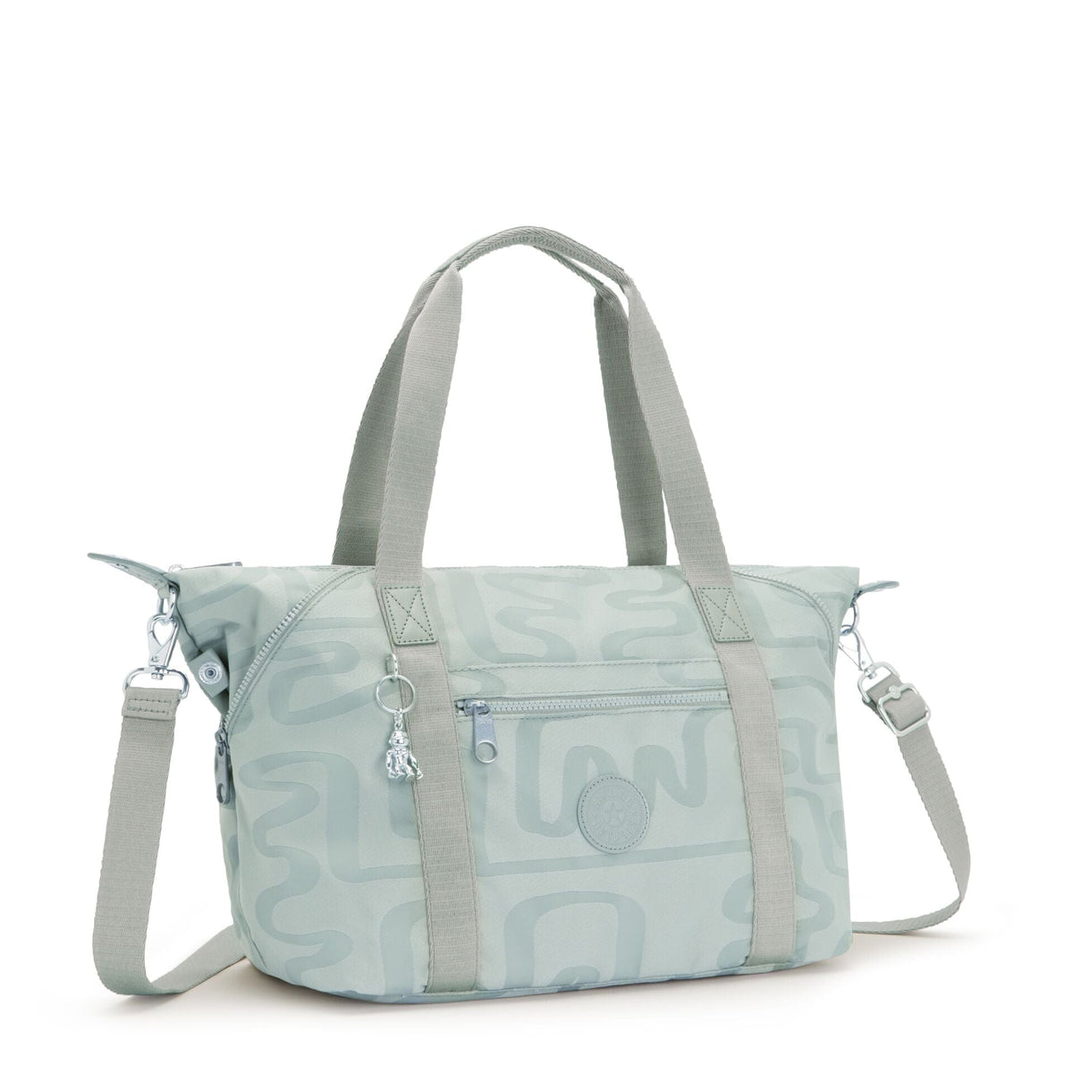 KIPLING-Art-Medium Tote-Doodle Jcq-I6746-6JM
