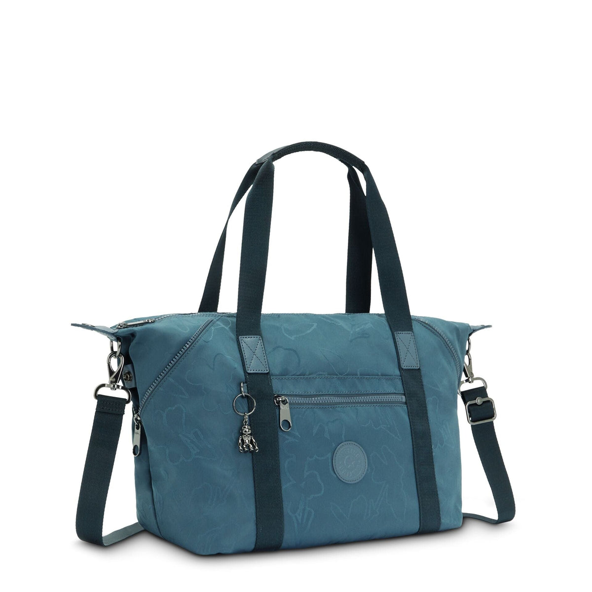 KIPLING-Art-Medium Tote-Nocturnal Gr JQ-I6746-W04