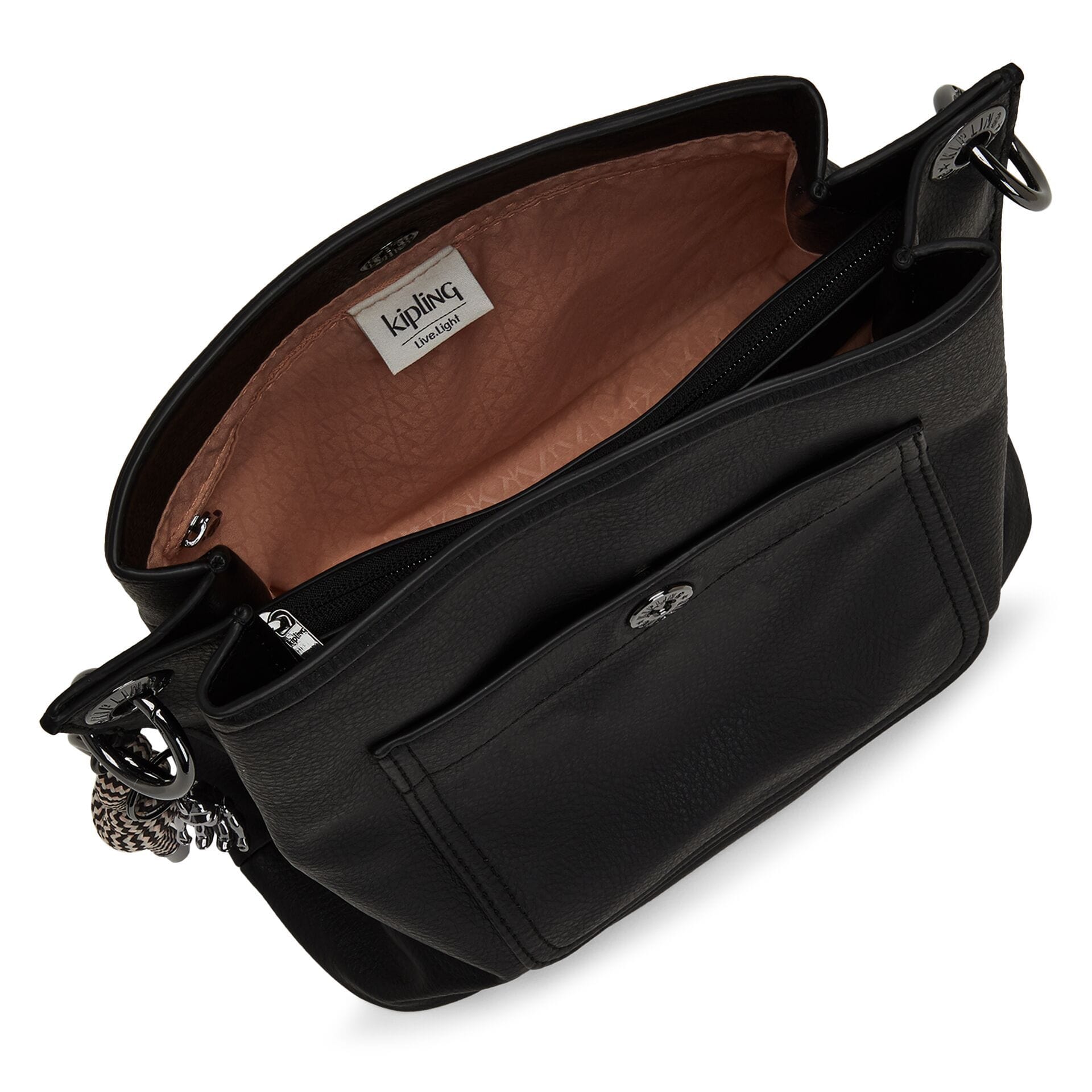 KIPLING-THAIS-Medium shoulderbag-Black FL-I6779-66C
