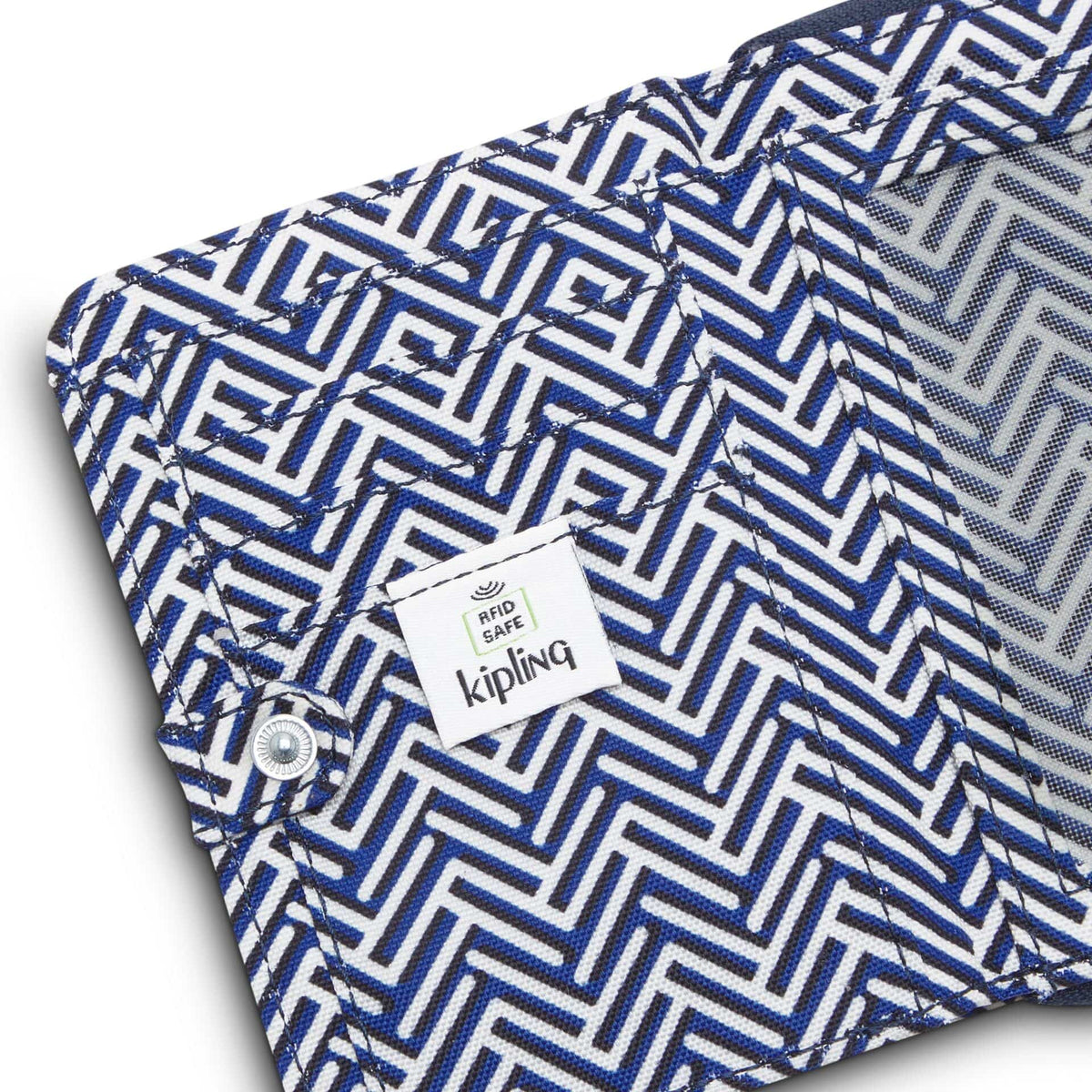 KIPLING-Money Love-Medium wallet-Urban Chevron-I6791-V44