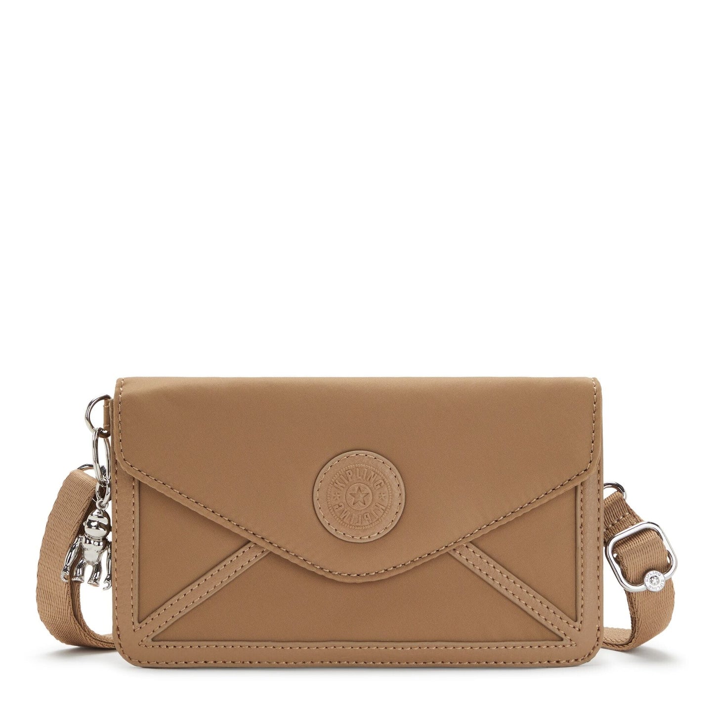 KIPLING-NEW LELIO-Small Crossbody (With removable shoulderstrap-Soft Almond-I6809-R13