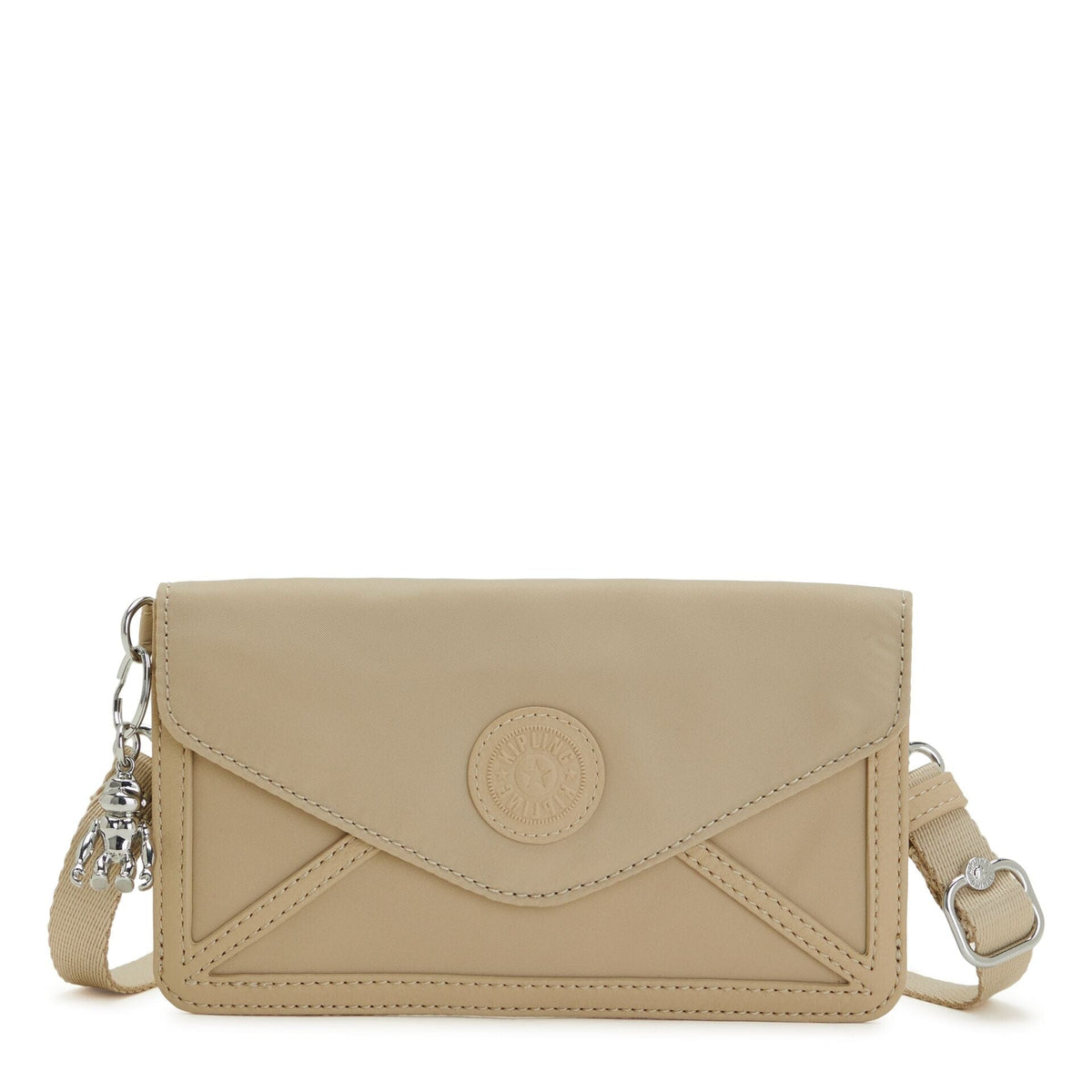 KIPLING-New Lelio-Small Crossbody (With removable shoulderstrap-Natural Beige-I6809-Y87
