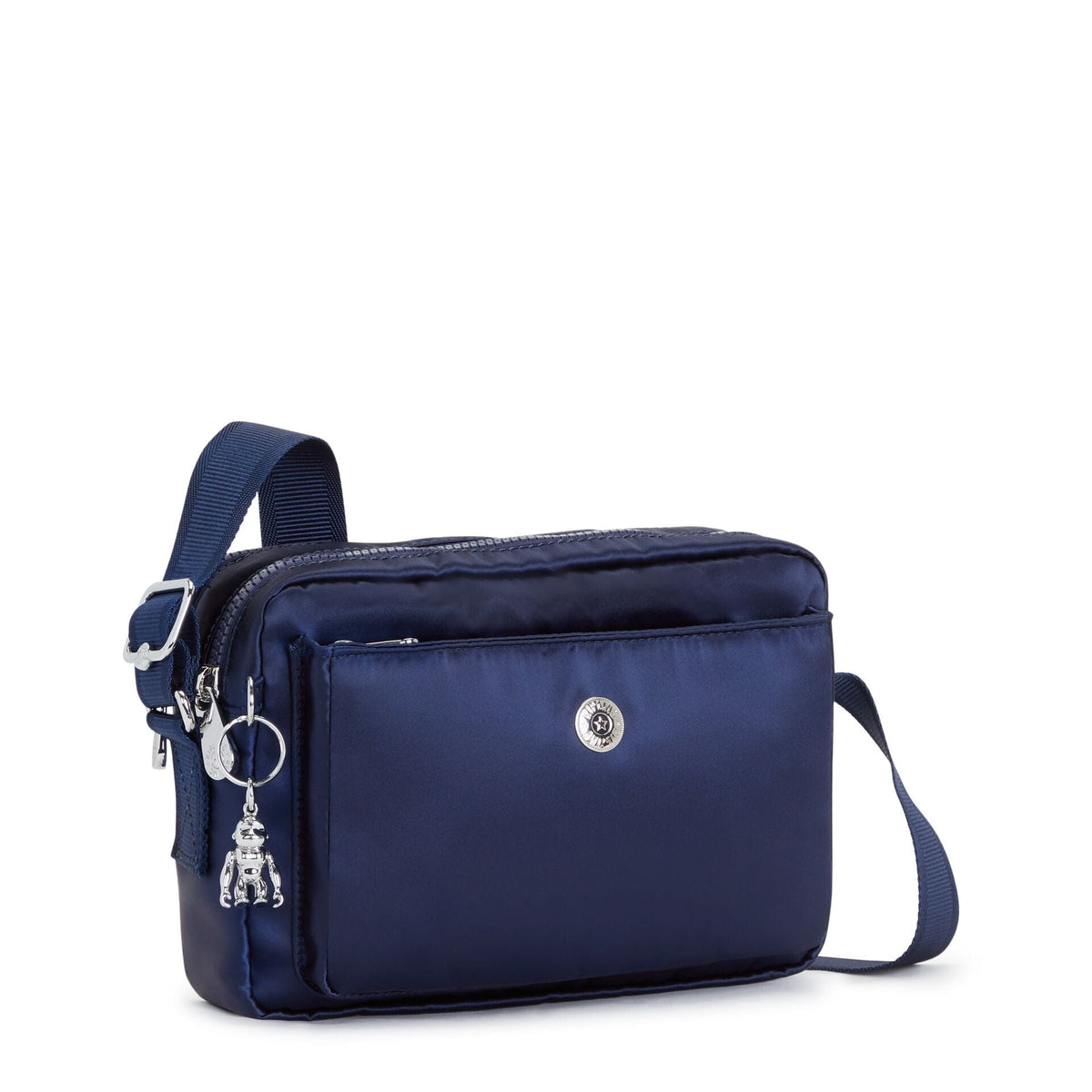 KIPLING-Abanu M-Medium crossbody-Cosmic Blue-I6847-R47
