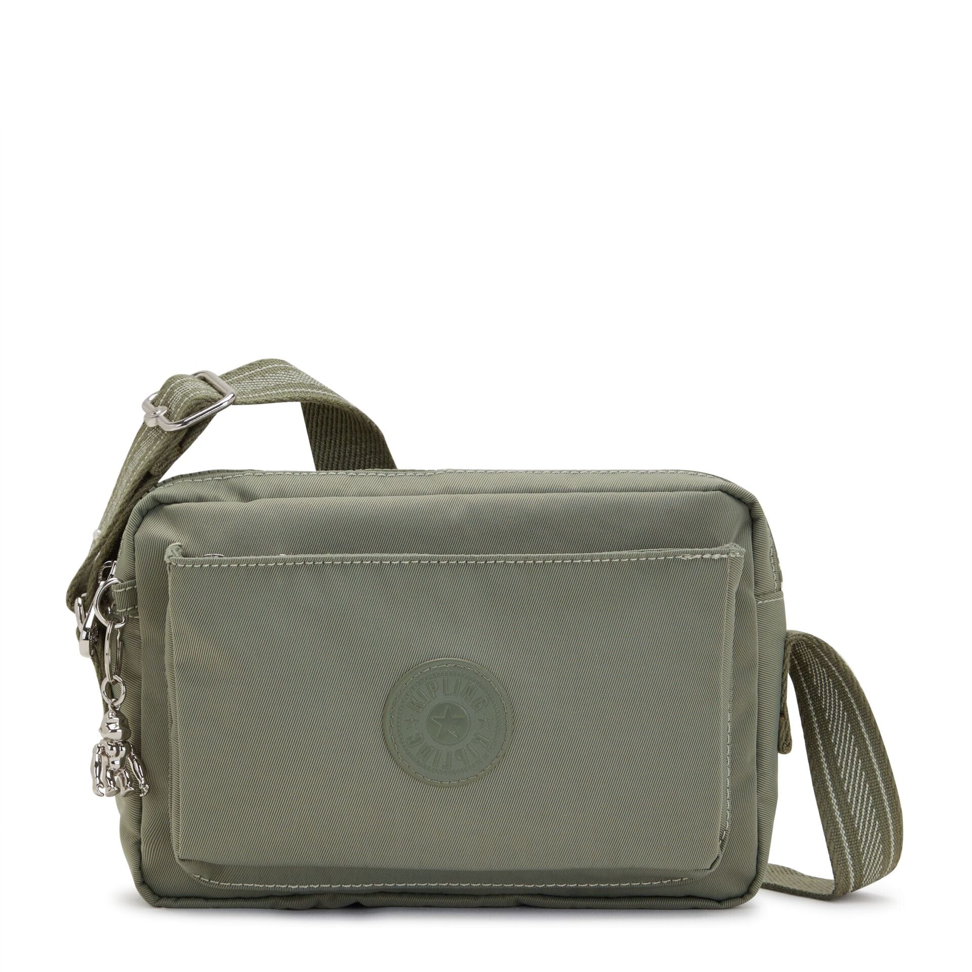 KIPLING-Abanu M-Medium crossbody-Dark Seaweed-I6847-X98
