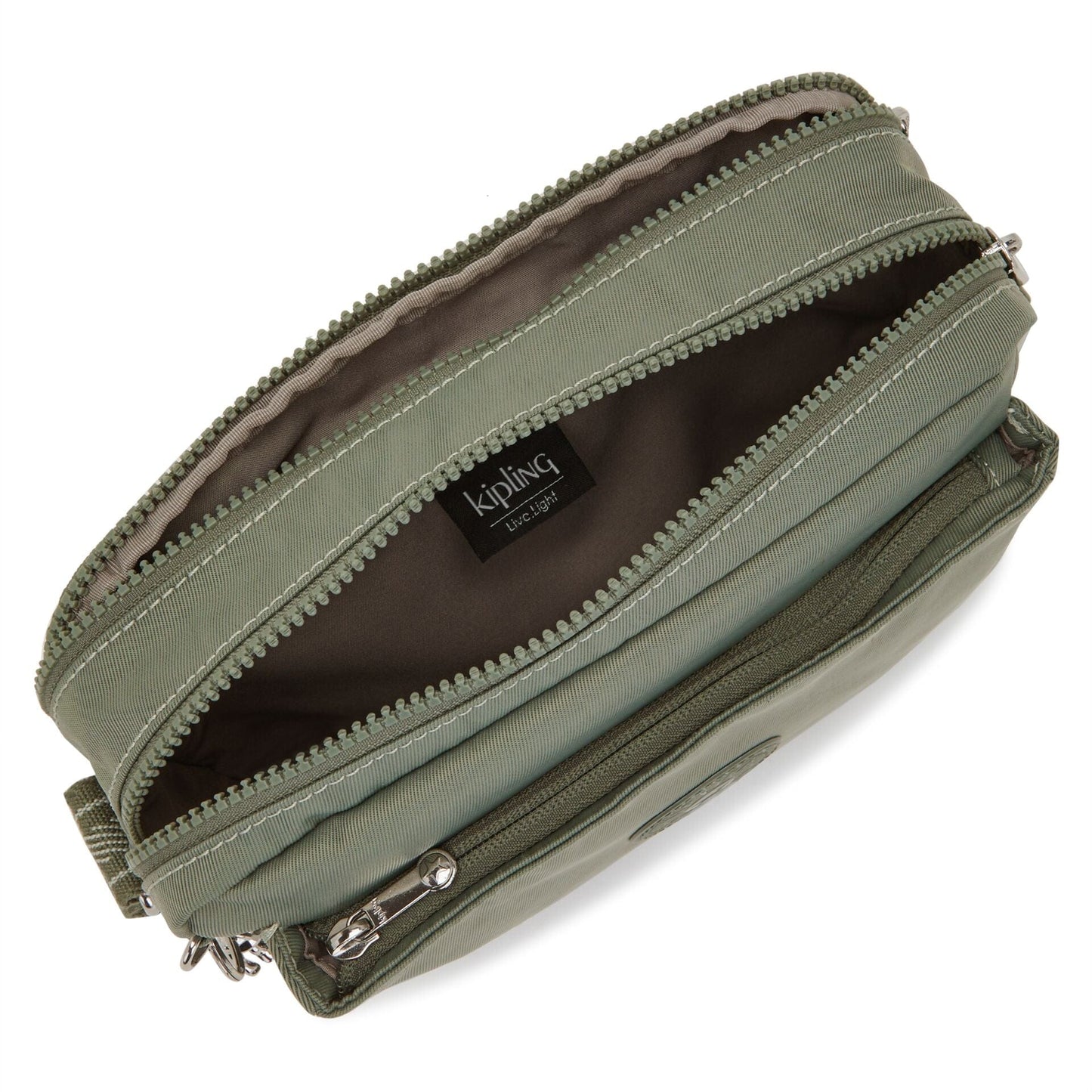 KIPLING-Abanu M-Medium crossbody-Dark Seaweed-I6847-X98