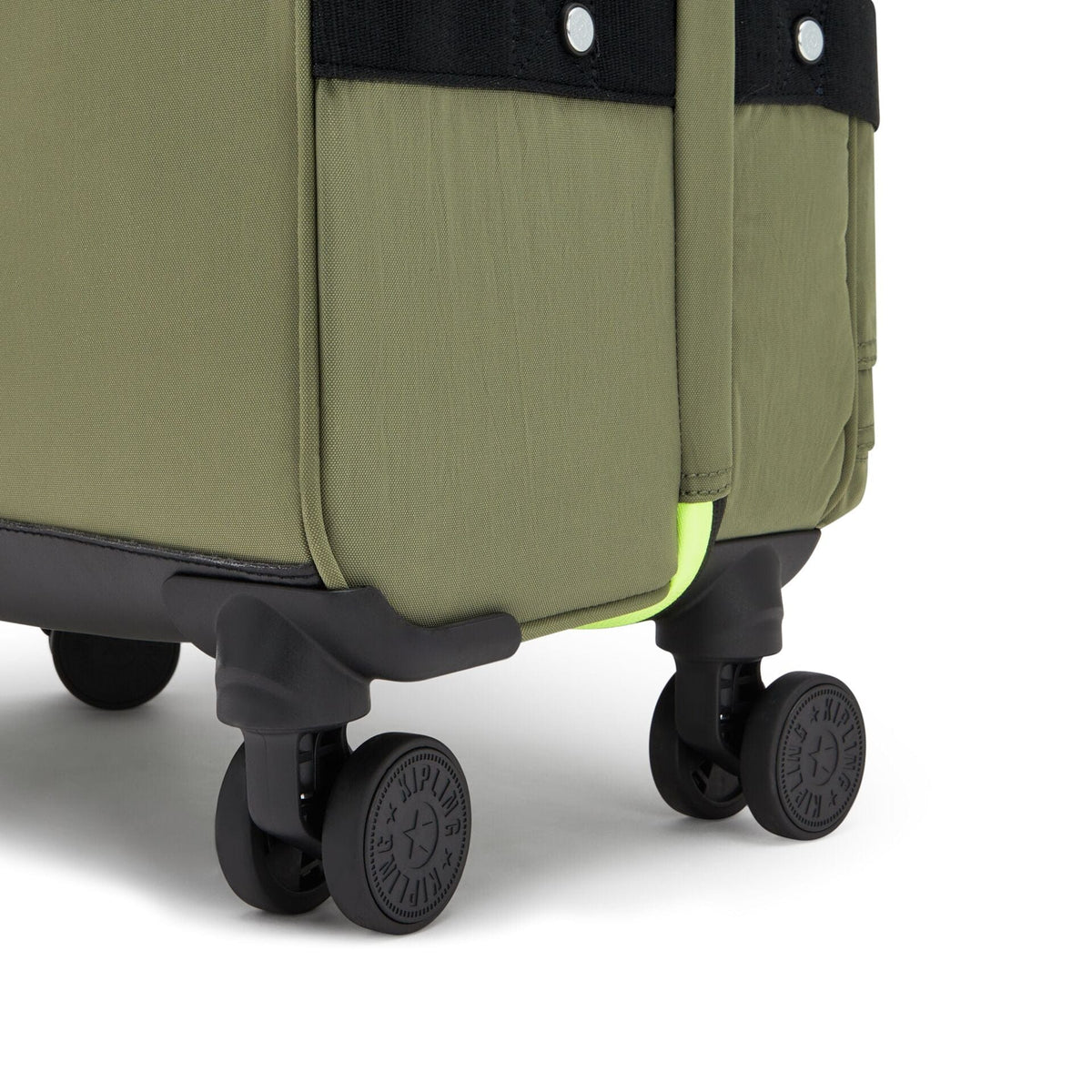 KIPLING-Spontaneous M-Medium wheeled luggage-Strong Moss C-I6918-R75