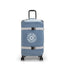 KIPLING-Spontaneous M-Medium wheeled luggage-Brush Blue C-I6918-UY6