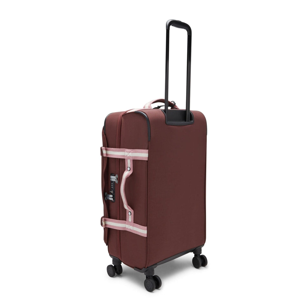 KIPLING-Spontaneous M-Medium wheeled luggage-Mahogany Bl-I6918-Z00