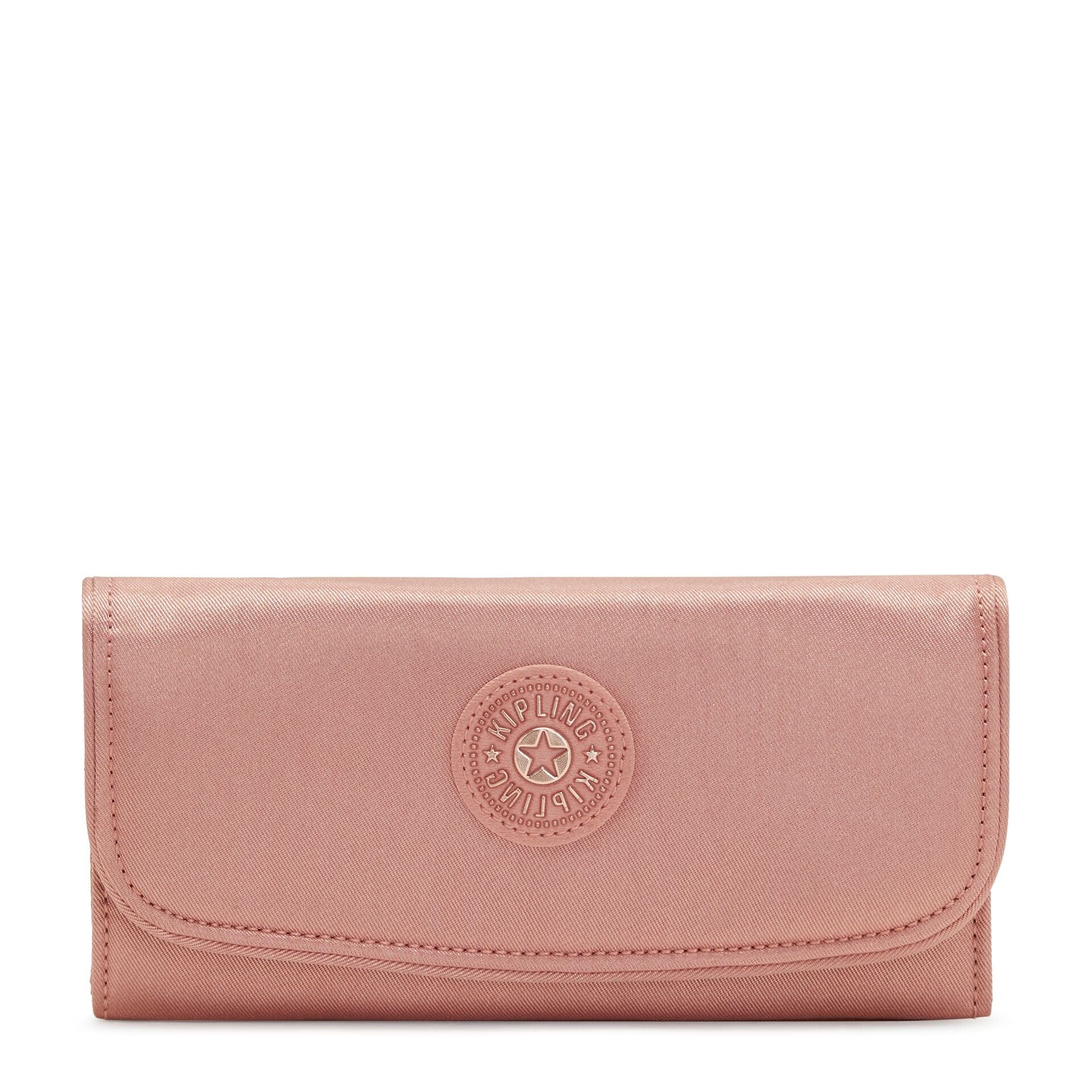 KIPLING-MONEY LAND-Large Wallet-DT Warm Rose-I7015-Z03