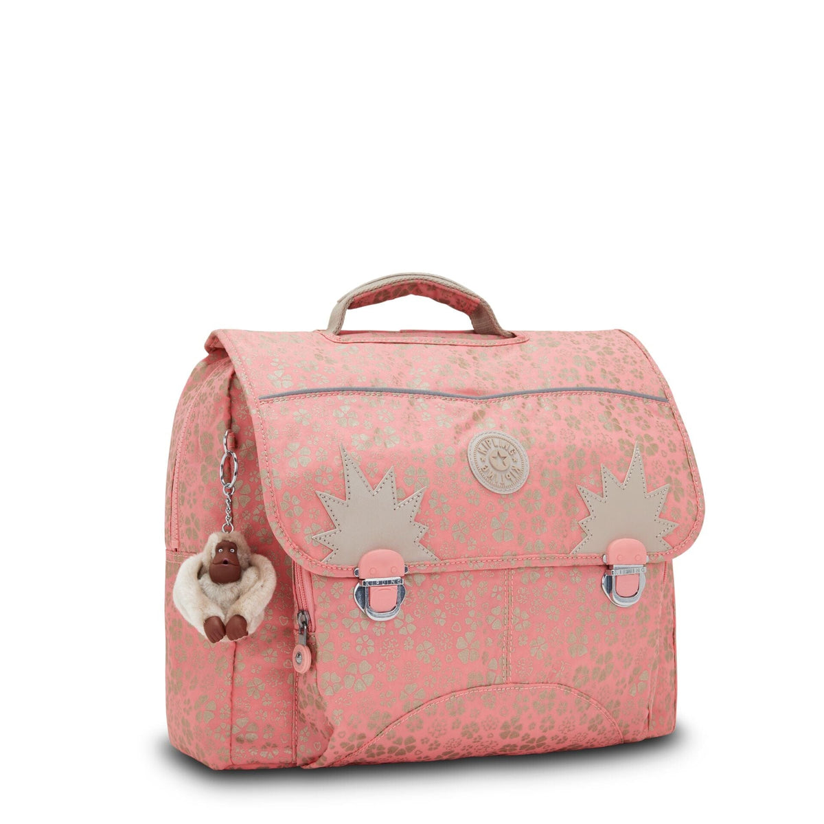 KIPLING-Iniko-Medium backpack (with laptop protection)-Sweet MetFloral-I7055-Z98