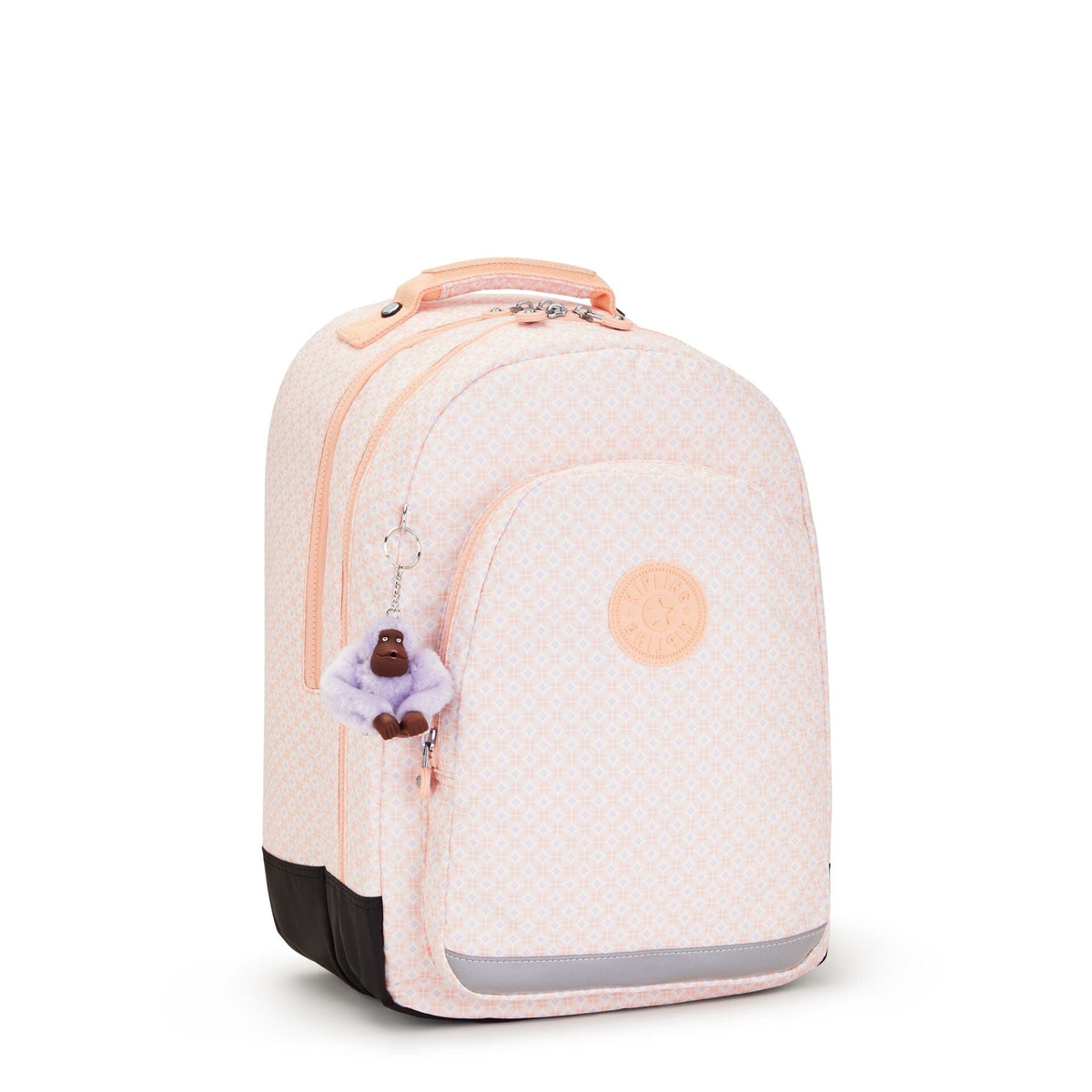 Kipling-Class Room-Large Backpack With Laptop Protection-Girly Tile Prt-I7090-5Eh