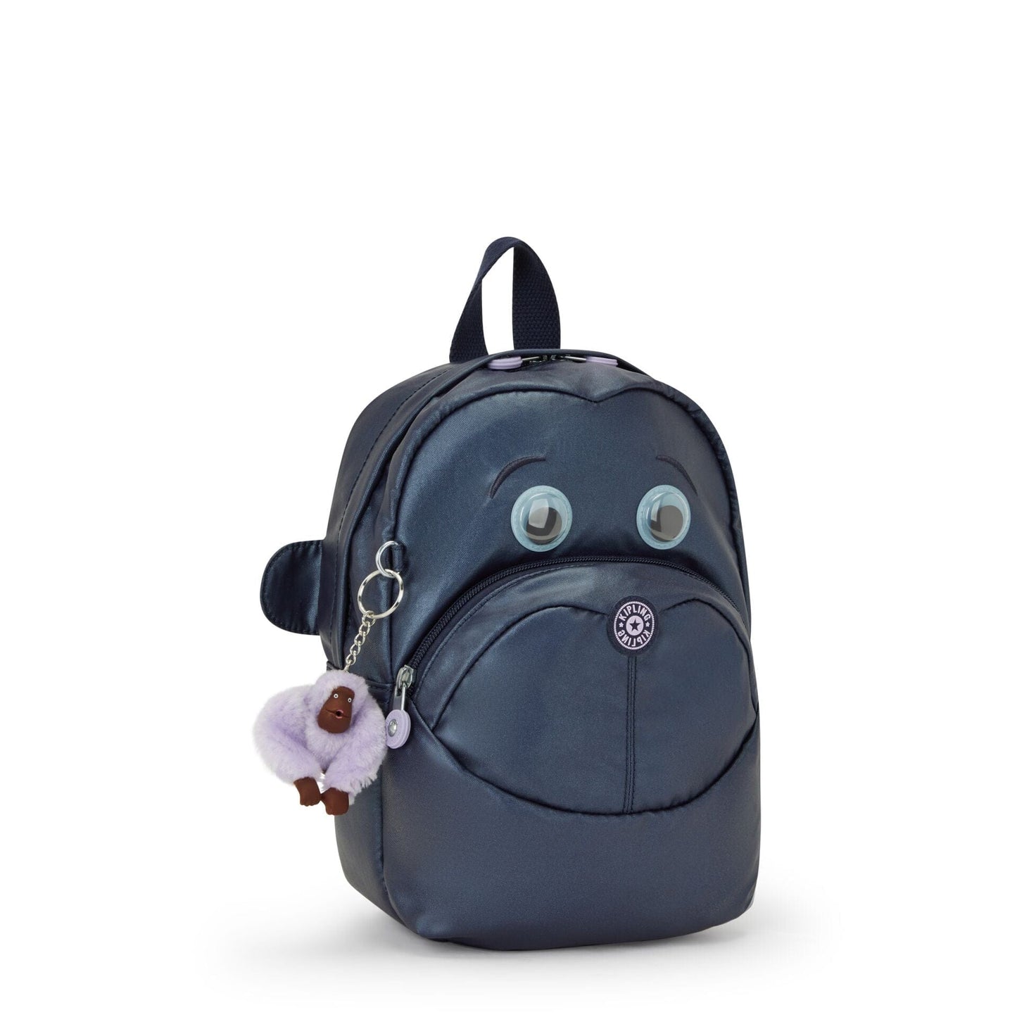 Kipling-Faster-Kids' Backpack-Admiral Bl Metallic-I7097-7Sp