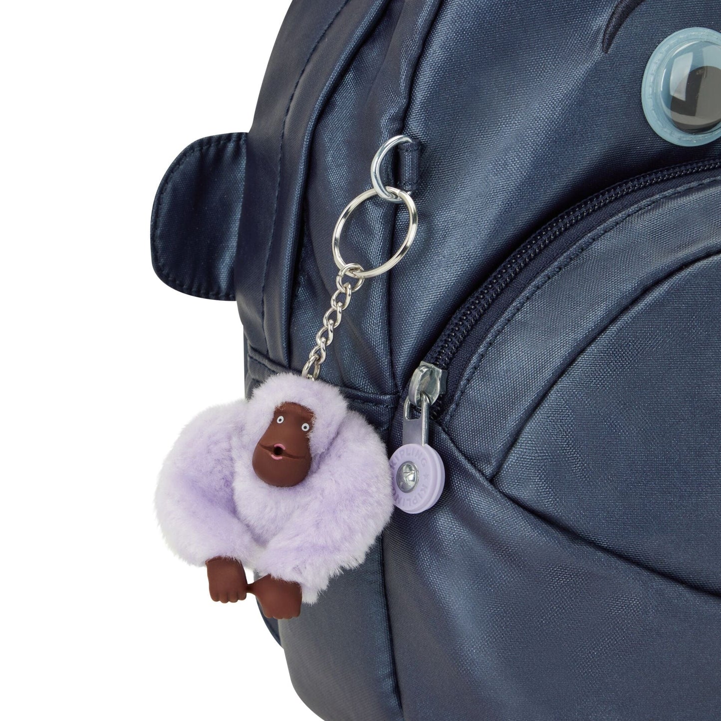 Kipling-Faster-Kids' Backpack-Admiral Bl Metallic-I7097-7Sp