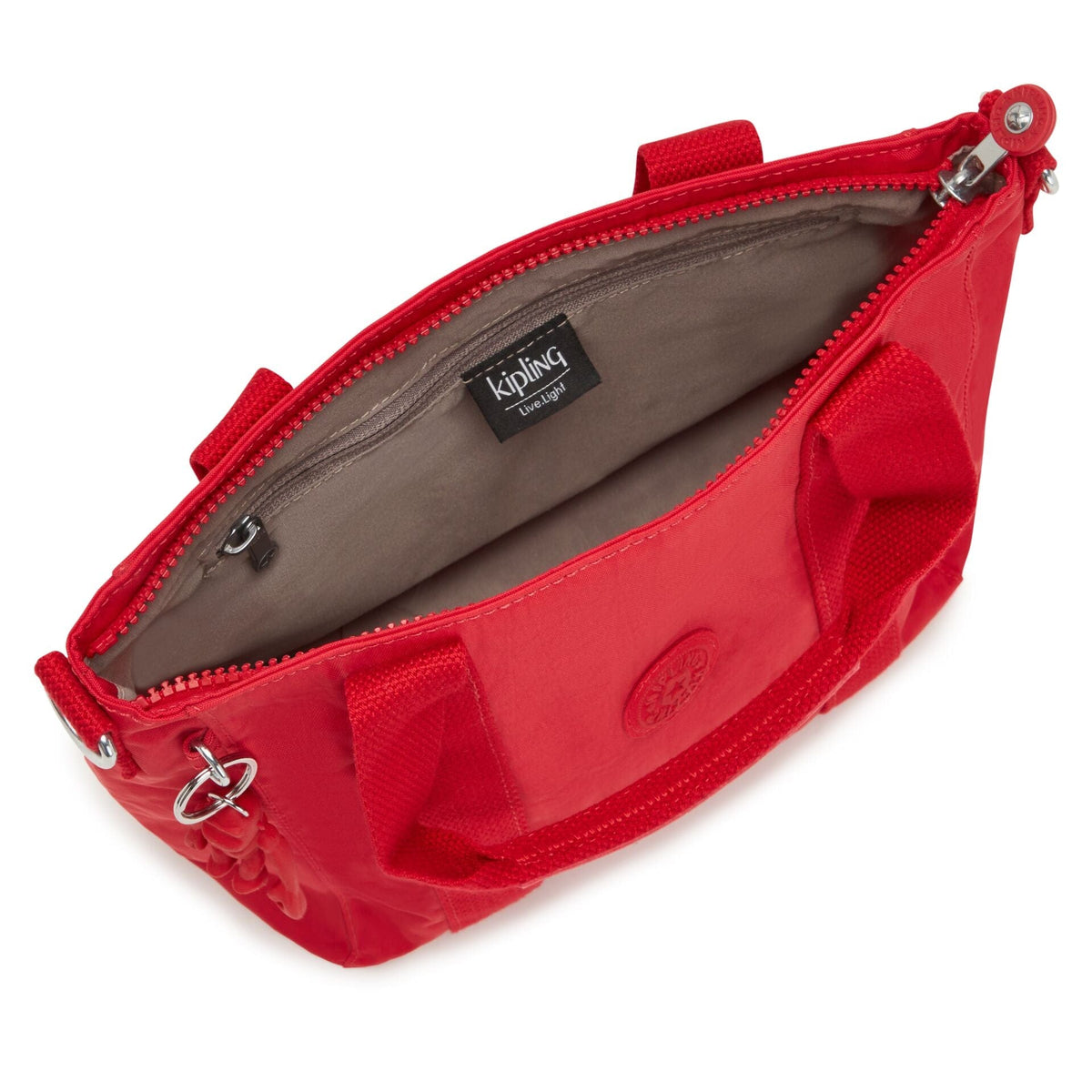 KIPLING-ASSENI MINI-Small tote (with removable shoulderstrap)-Red Rouge-I7149-Z33
