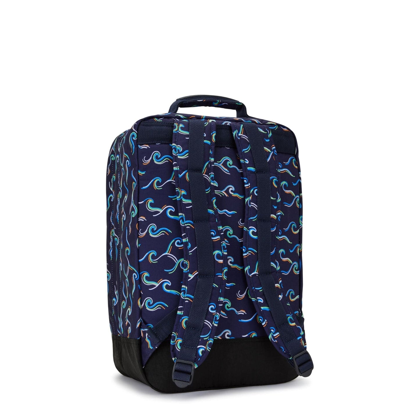 Kipling-Scotty-Large Backpack With Laptop Sleeve-Fun Ocean Print-I7151-W92