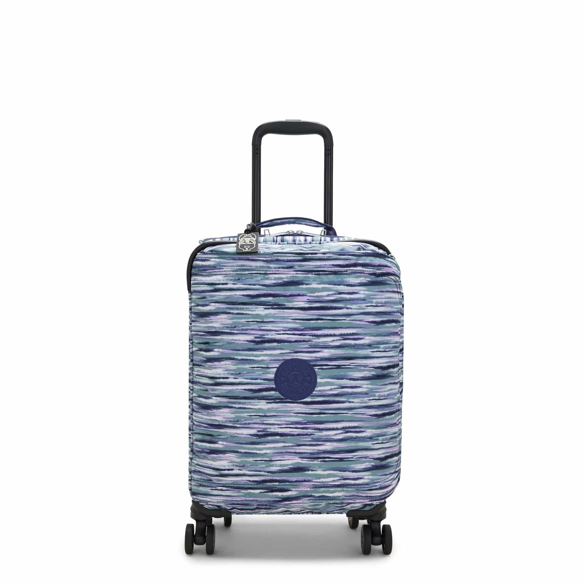 KIPLING-Spontaneous S-Small cabin size wheeled luggage-Brush Stripes-I7211-W66