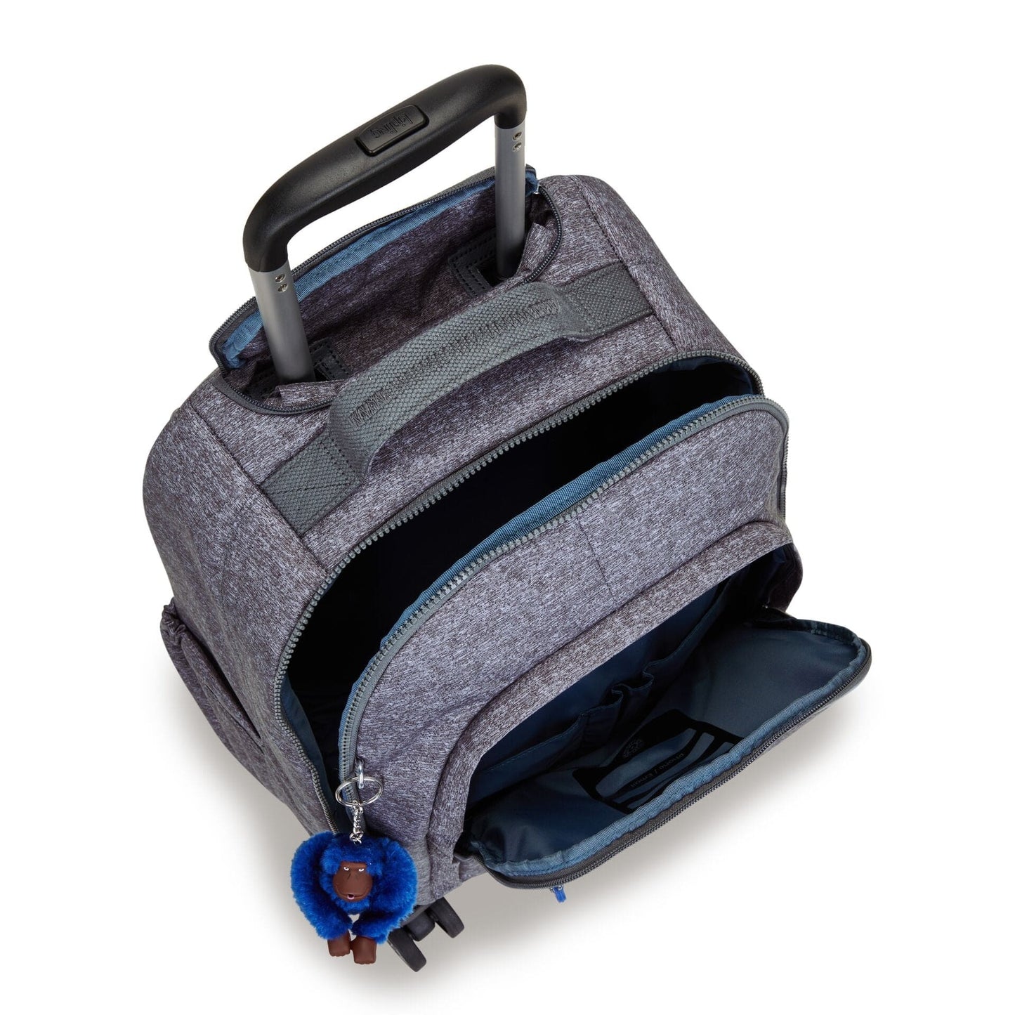 Kipling-New Zea-Large Wheeled Backpack (With Laptop Protection)-Almost Jersey Combo-I7267-1Gb
