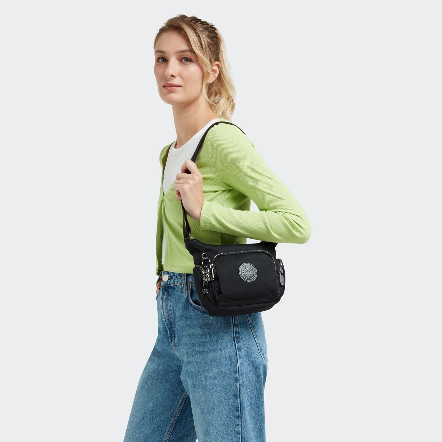 KIPLING-Gabbie Mini-Small crossbody-Rich Black-I7282-53F
