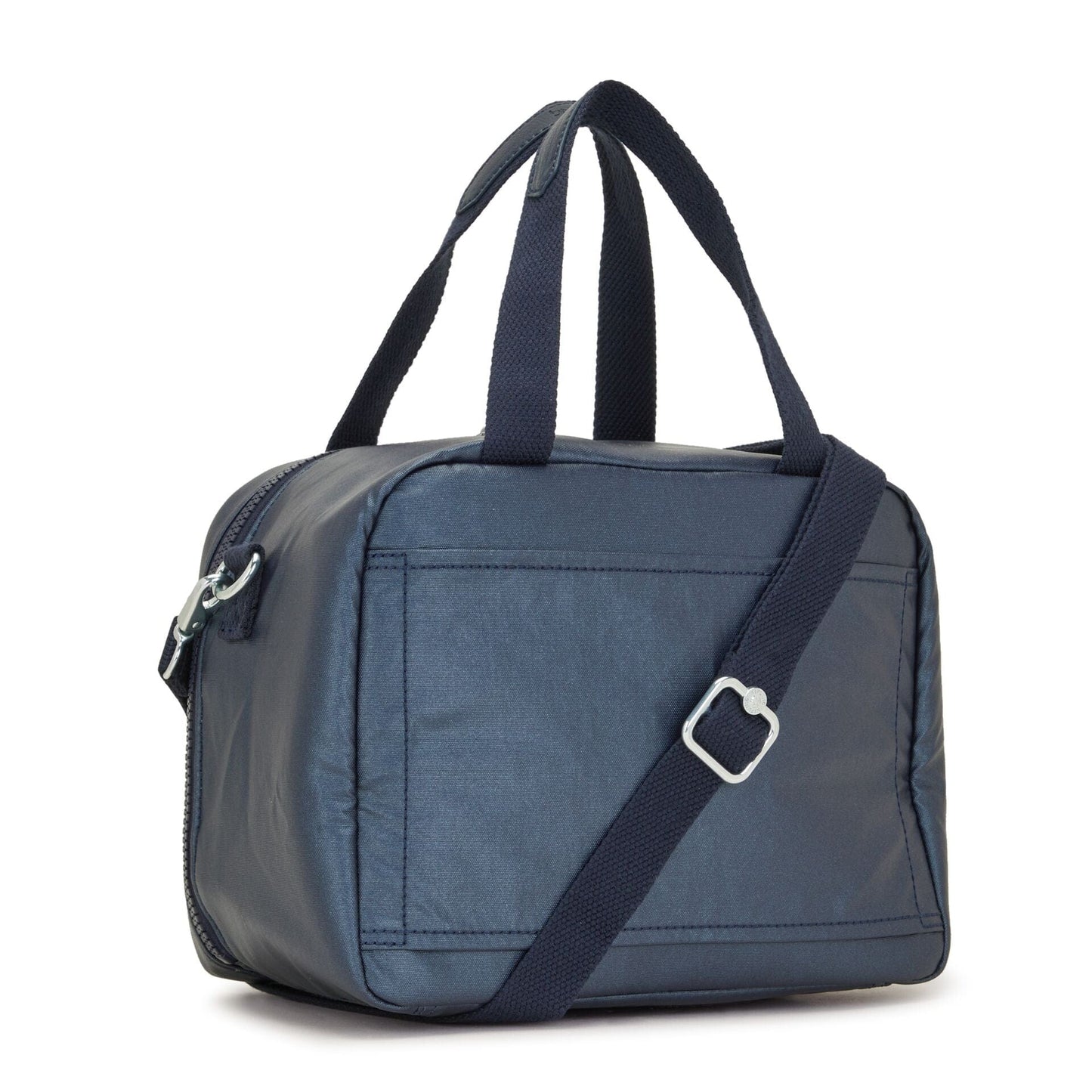 Kipling-Miyo-Insulated Medium Lunch Bag With Trolley Sleeve-Admiral Bl Metallic-I7363-7Sp