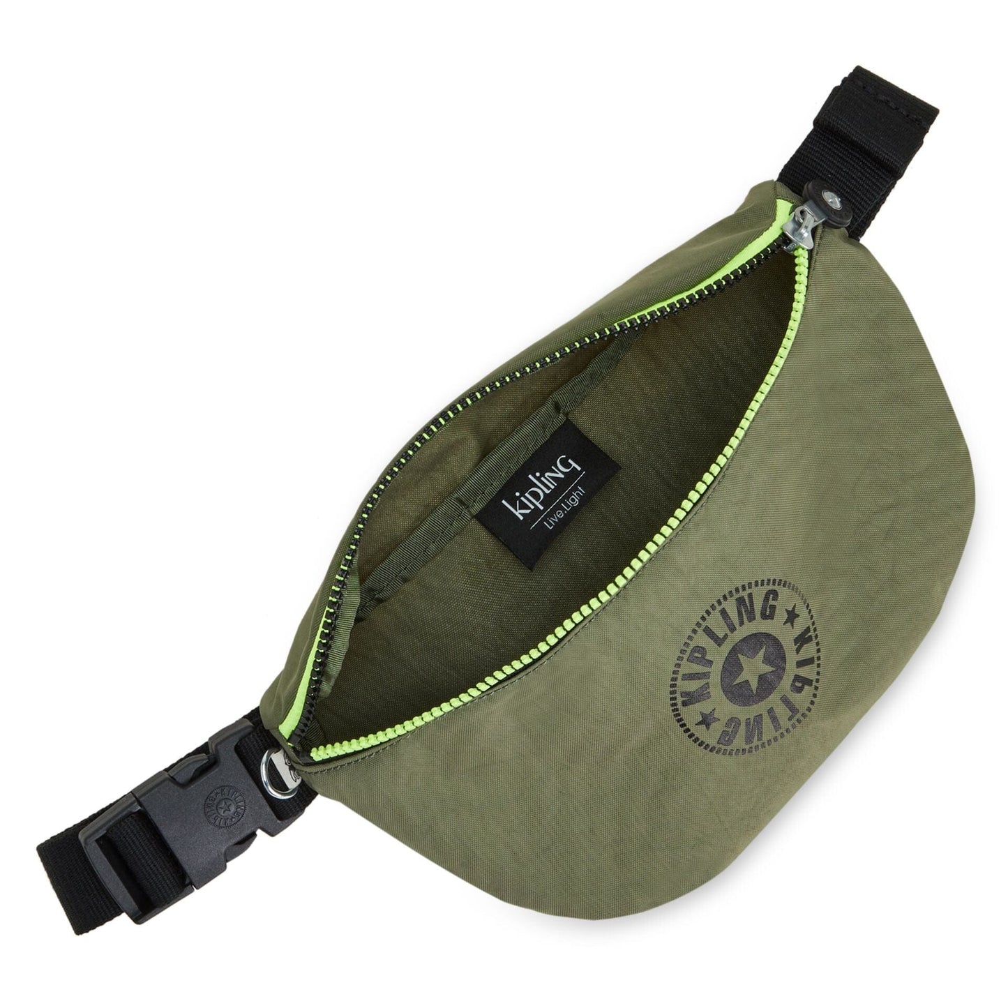 KIPLING-Fresh Lite-Small waistbag-Strong Moss C-I7465-R75