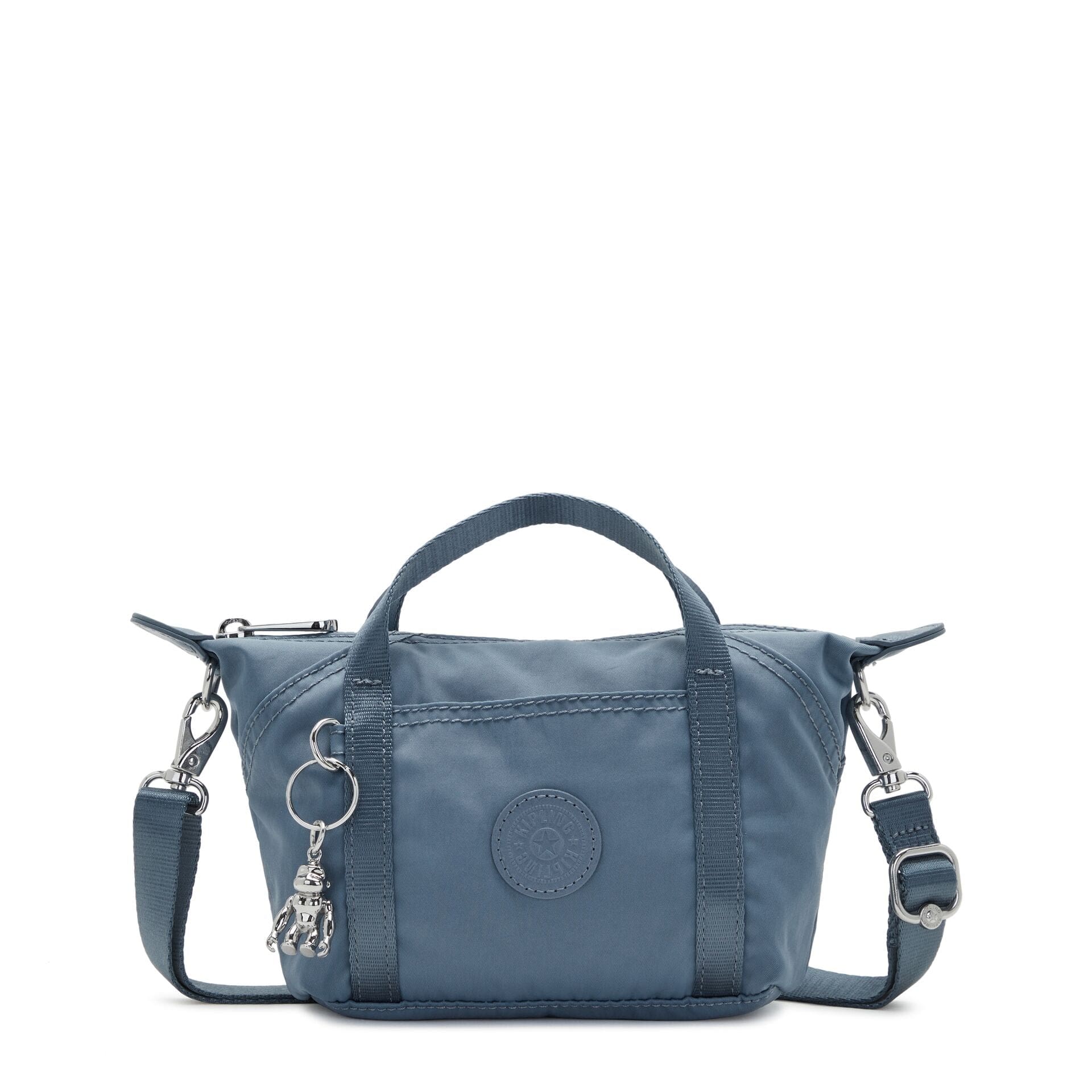 KIPLING-Art Compact-Small crossbody (with removable shoulderstrap)-Brush Blue ST-I7492-TZ5