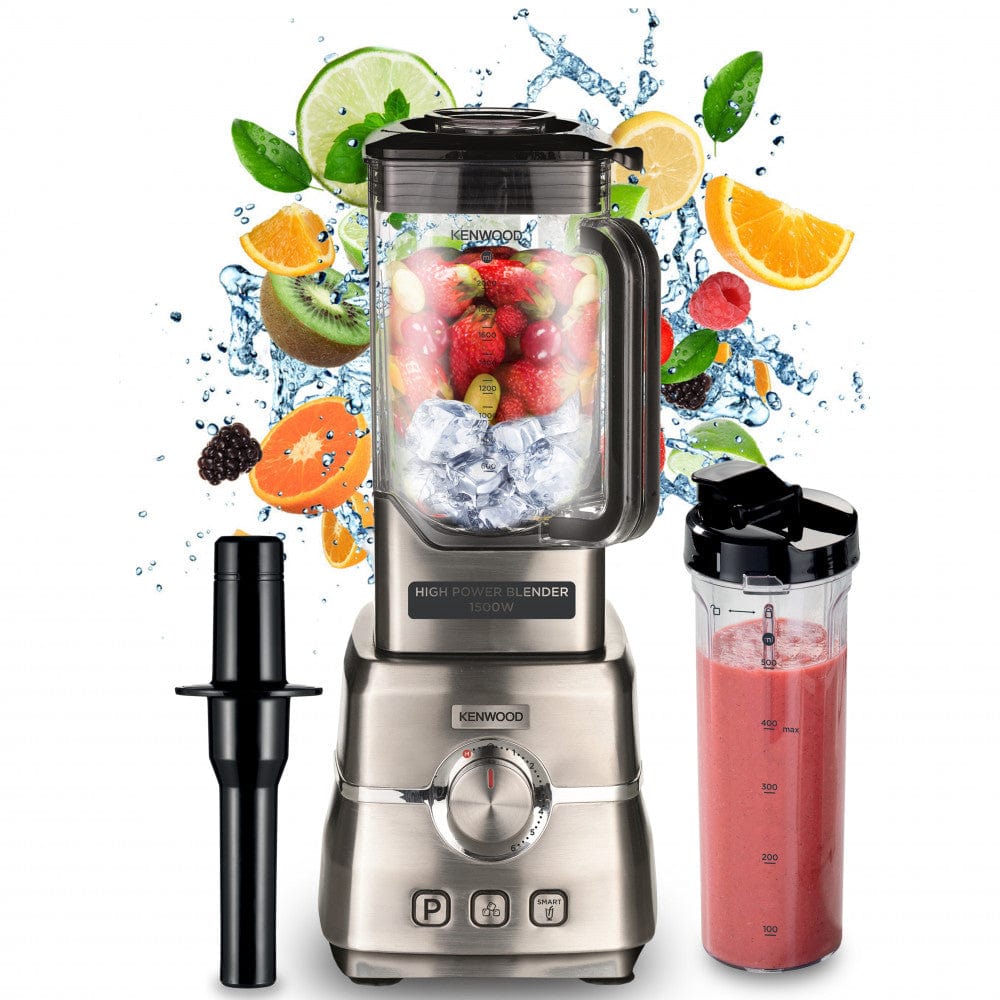 Kenwood 1500w Premium Power Blender 2l  Silver BLM91.640SS