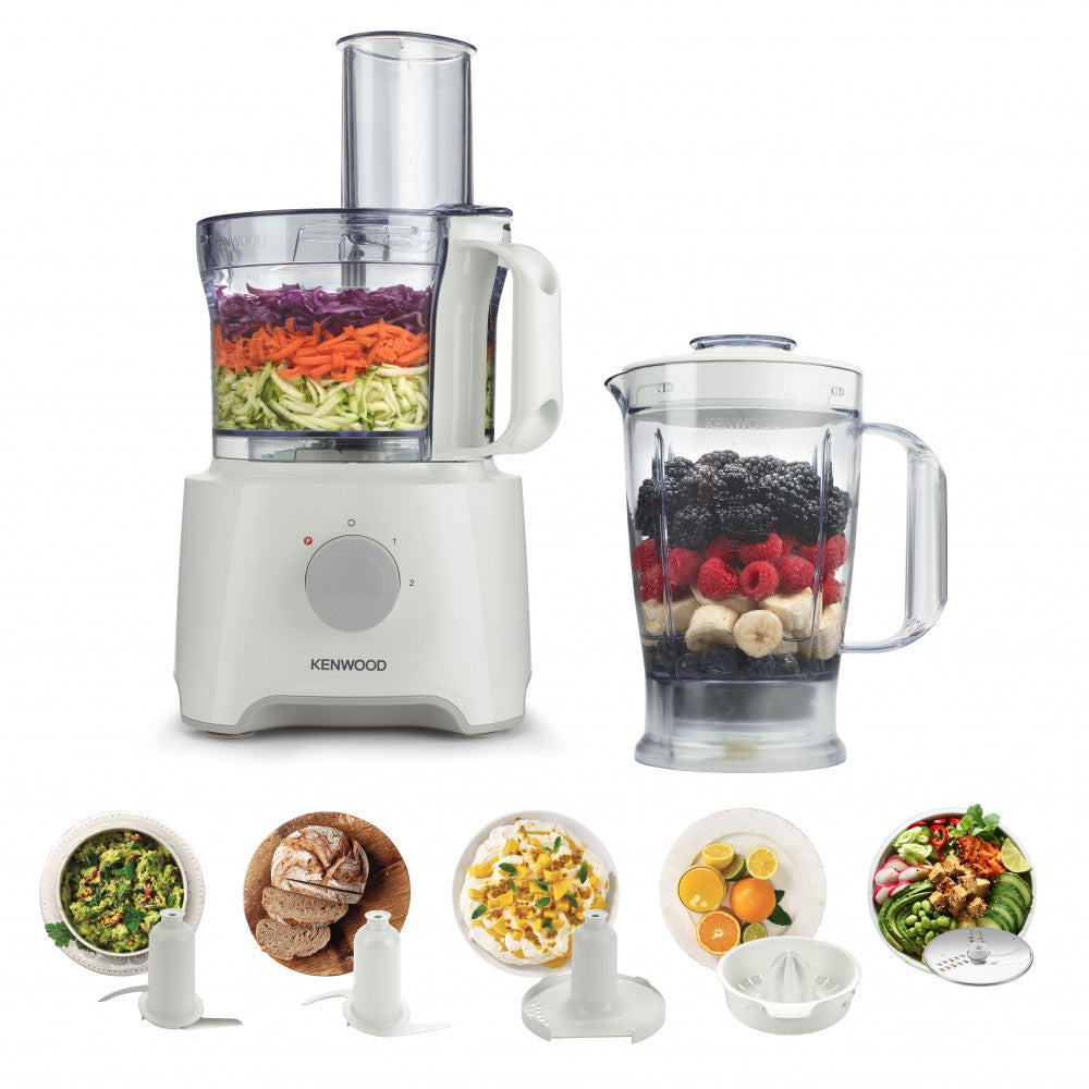 Kenwood 800w Multi-Functional Food Processor White FDP303WH