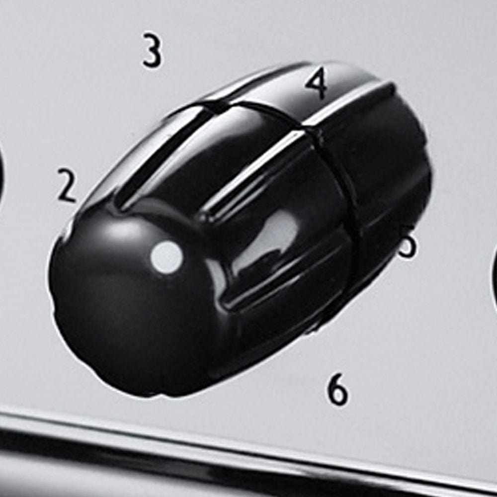 Russell Hobbs Classic Stainless Steel 4 Slice Bread Toaster With High Lift & Wide Slots - 23340