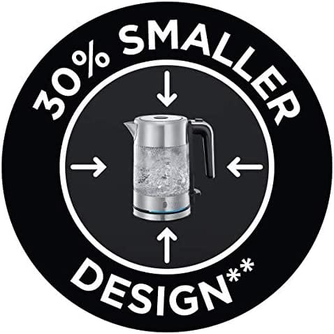 Russell Hobbs Mini Compact Home Glass Kettle 0.8 Litres 2600W - 24191