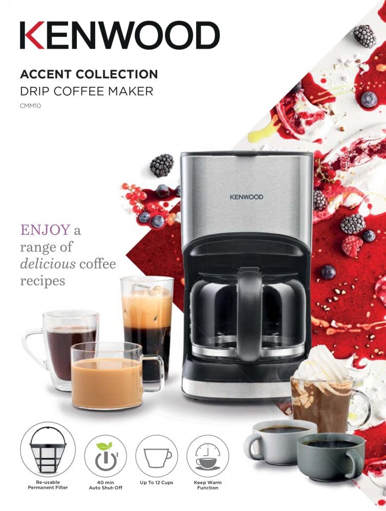 Kenwood Drip Coffee Maker CMM10.000BM