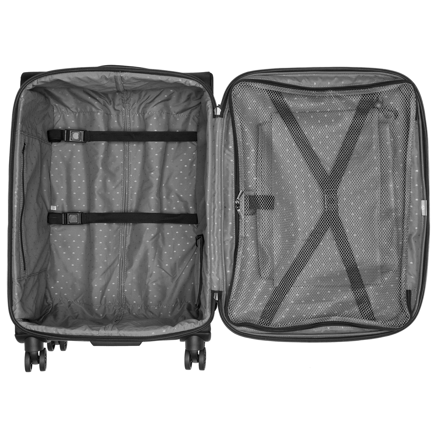 Delsey Paris Montmartre Pro Expandable 65cm Black Luggage