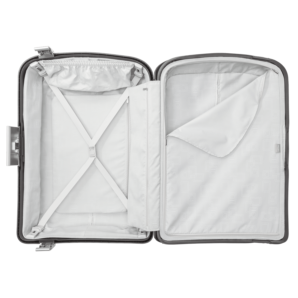 Delsey Paris Belfort Plus Hardcase 76cm Black Luggage
