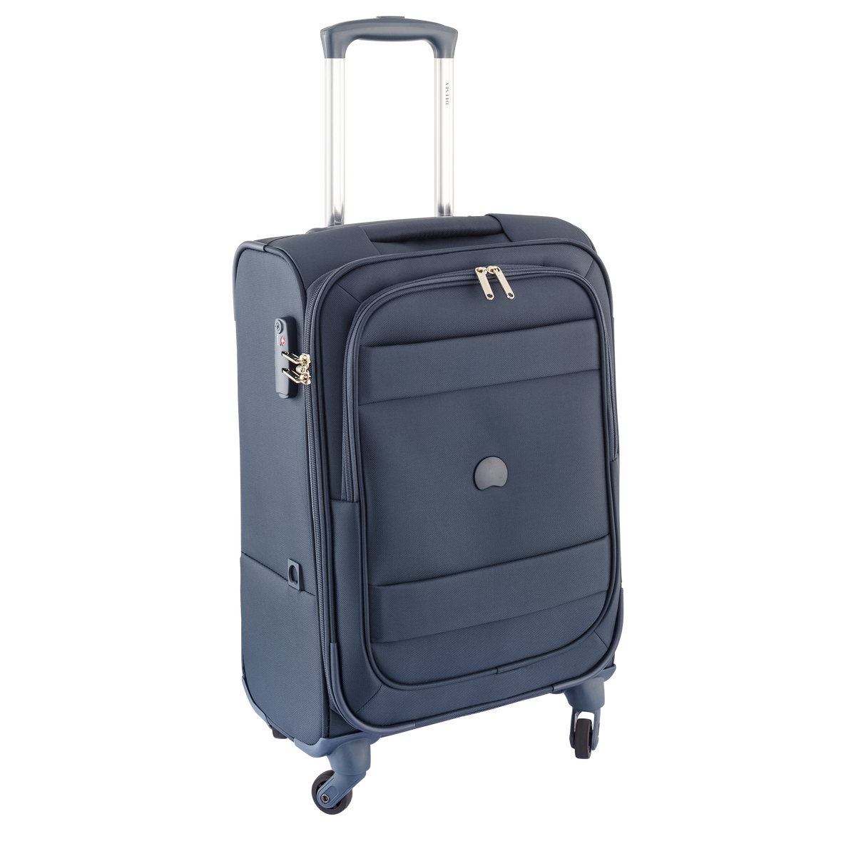 Delsey Paris Indiscrete 56cm Blue Luggage