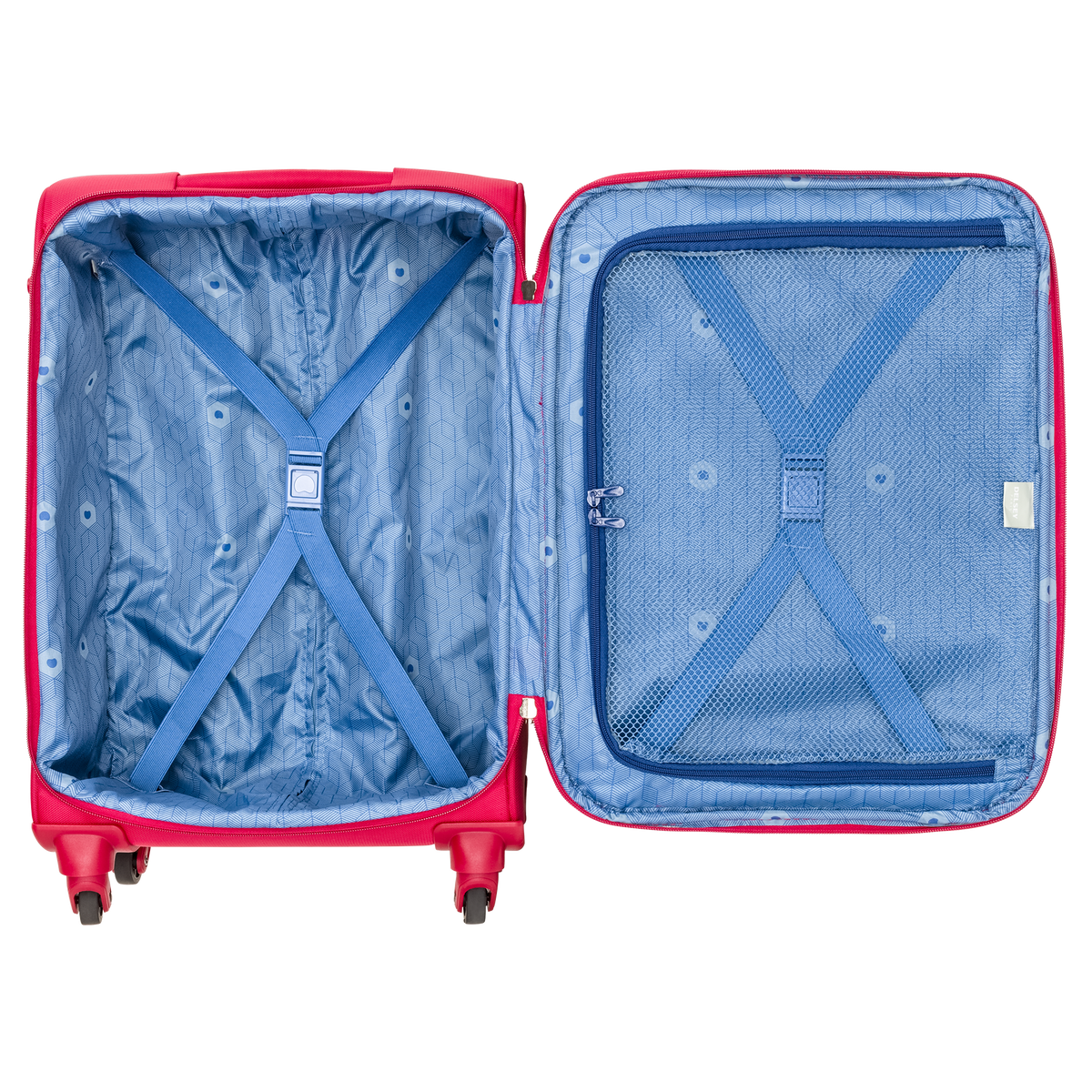 Delsey Paris Indiscrete 56cm Red Luggage