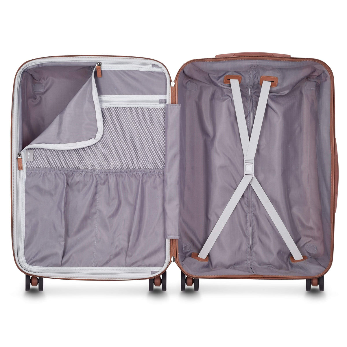 Delsey Paris Promenade Hard Hardcase Chocolate Luggage