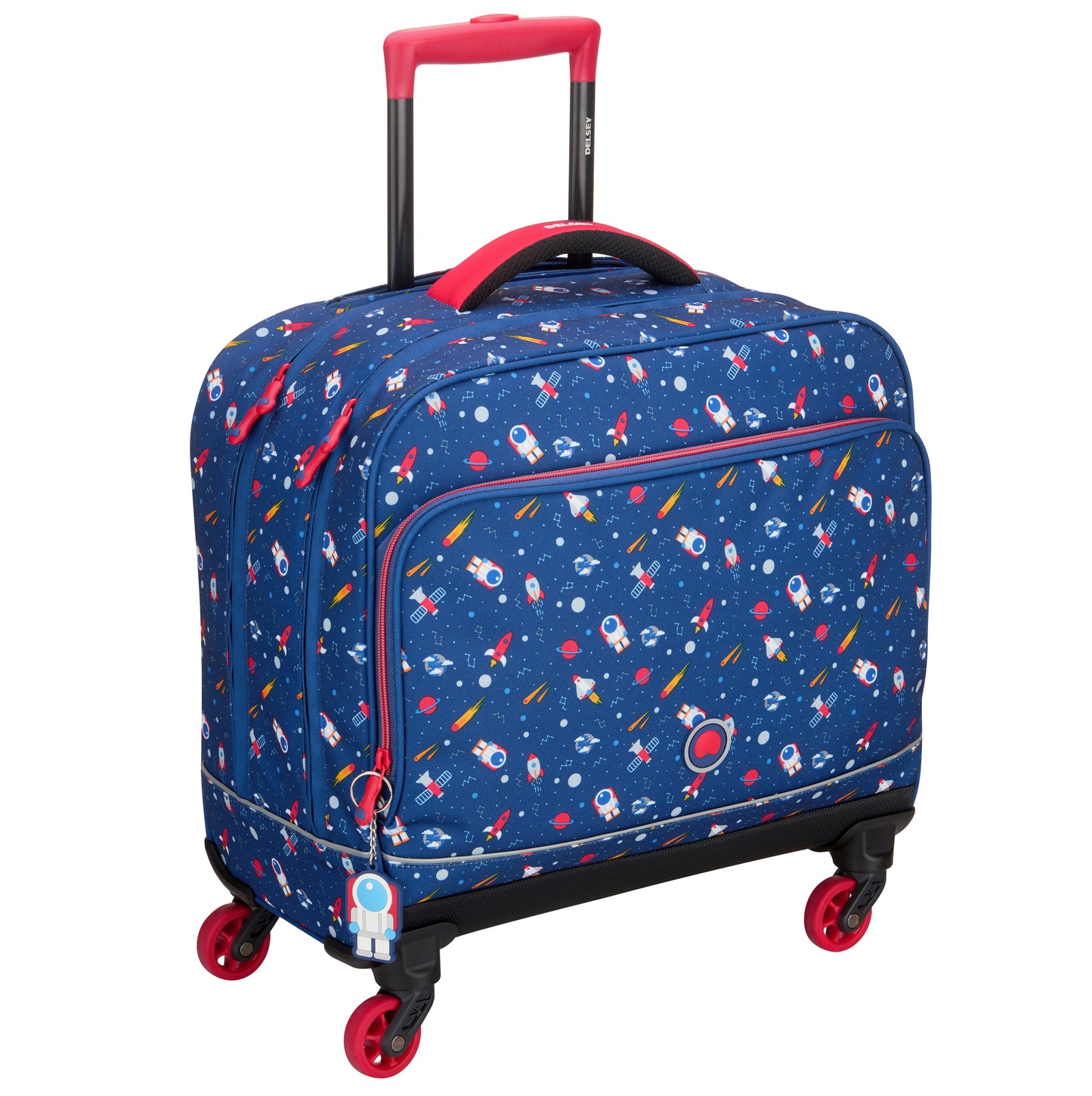 Delsey Paris School 2018 4 Wheel Navy Wheeled School Bag